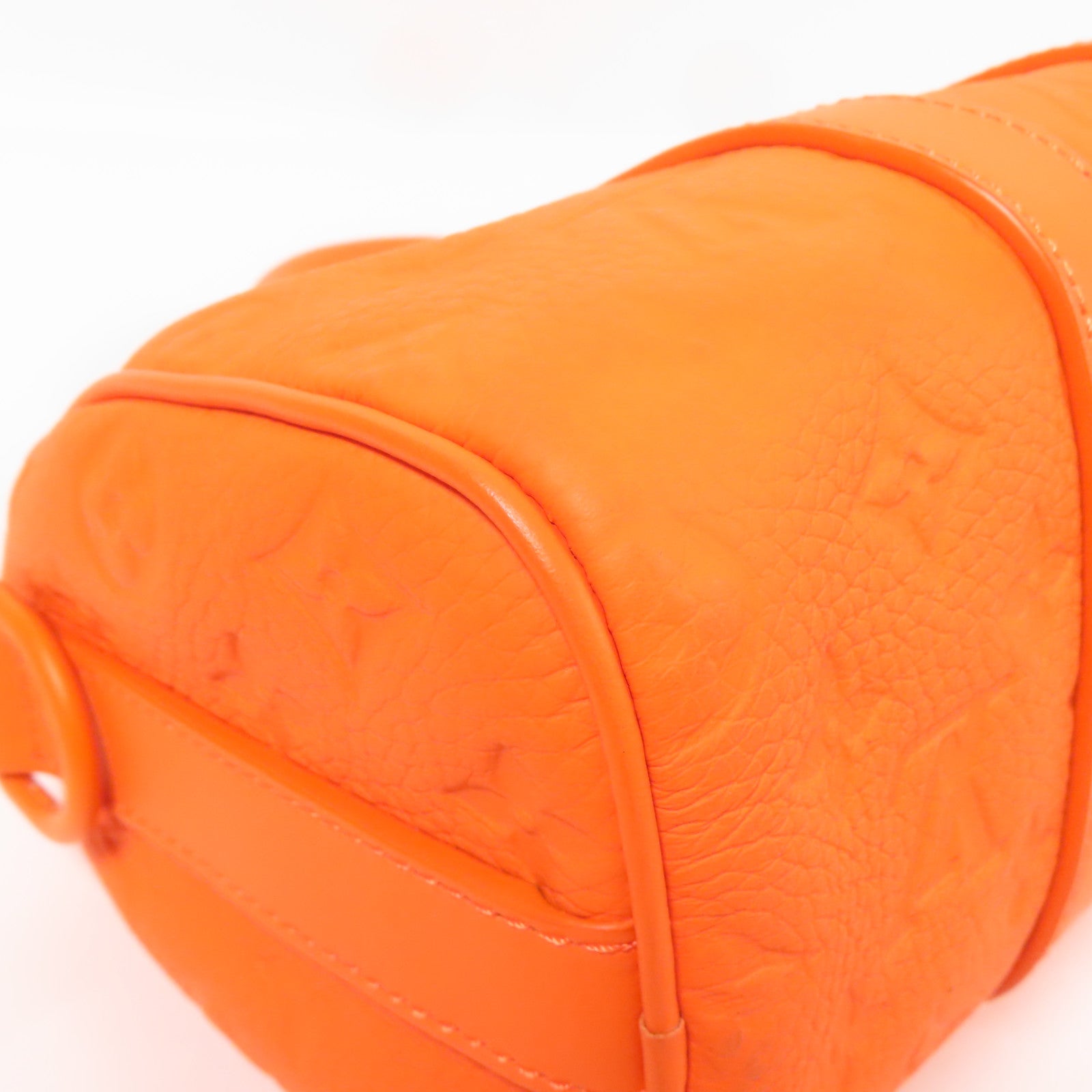 LOUIS VUITTON Taurillon Monogram Keepall Bandoulie手挽肩背兩用袋