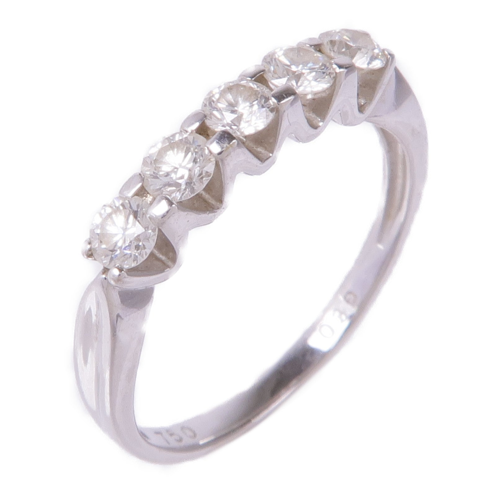JEWELRY 18K白金Diamond Ring鑽石戒指US#4