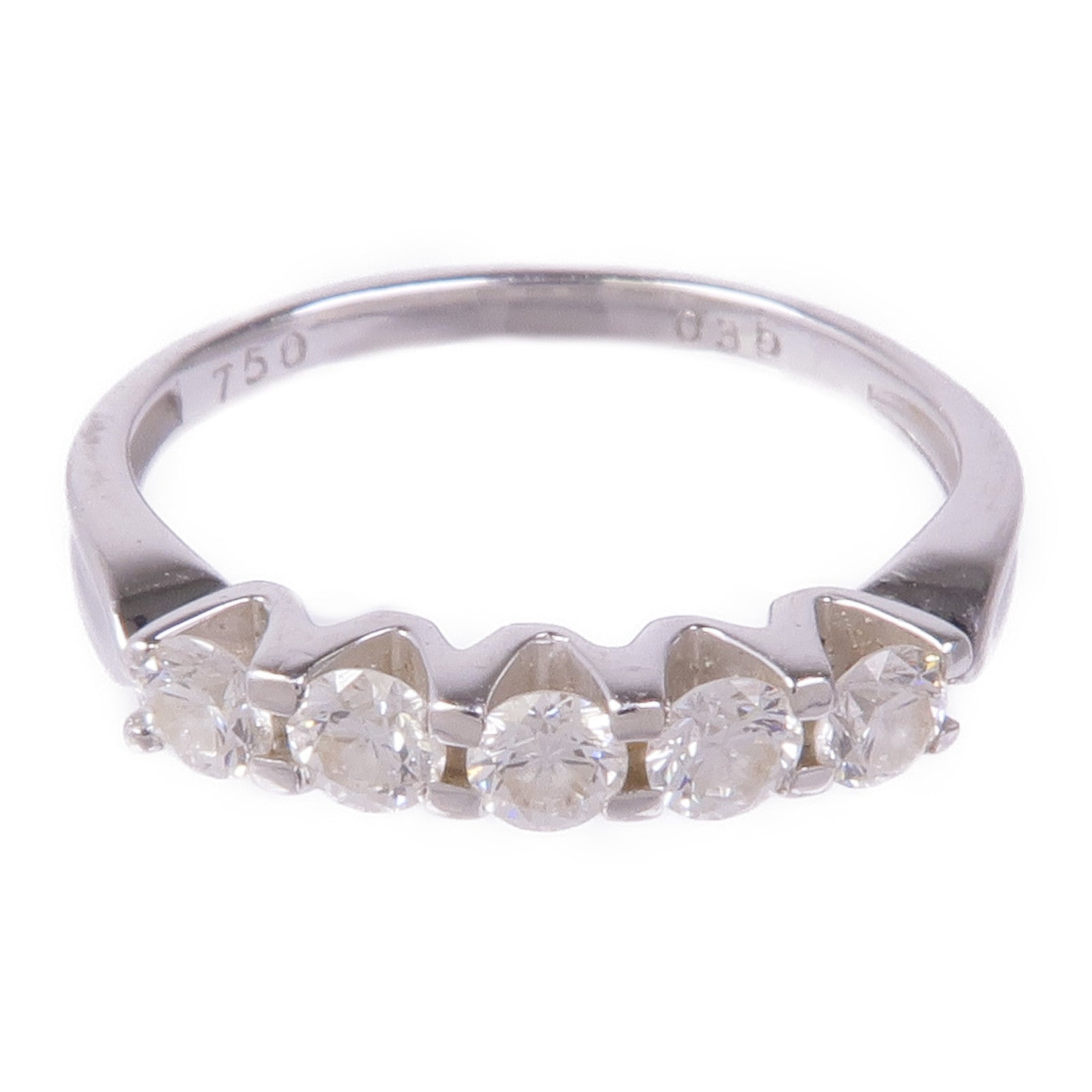 JEWELRY 18K白金Diamond Ring鑽石戒指US#4