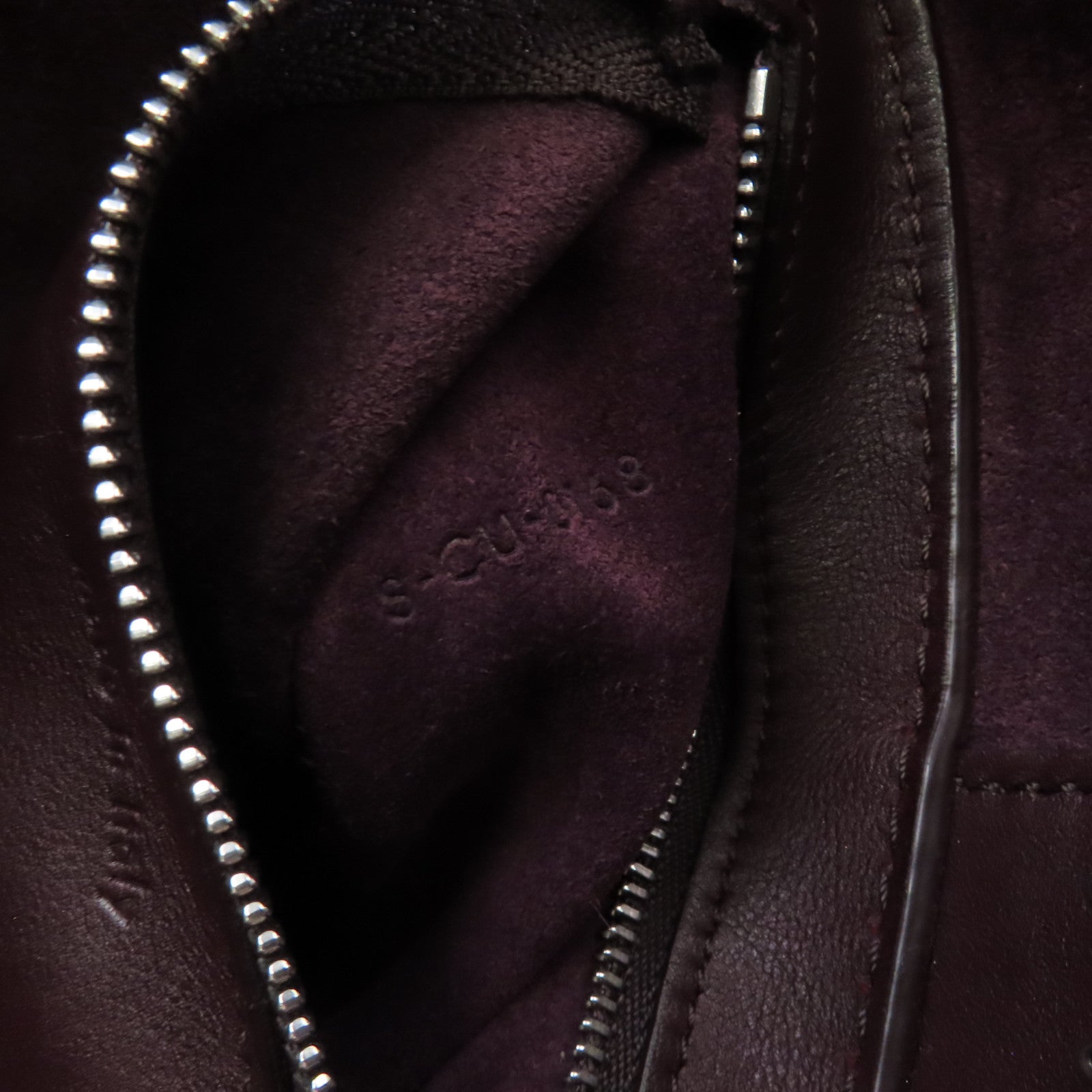 CELINE 牛皮皮革2way Shoulder Bag銀扣手挽肩背兩用袋酒紅色