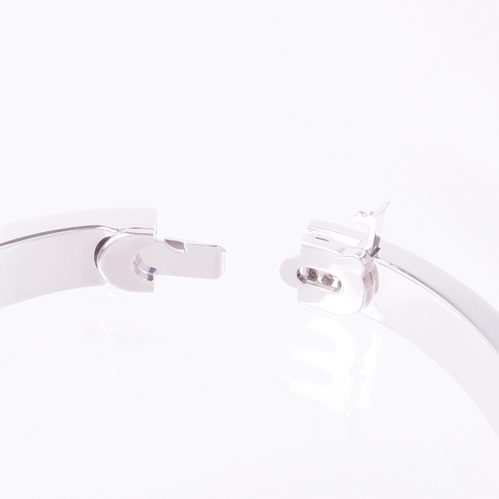 CARTIER 【激減優惠】18K白金Love Bracelet鑽石手鐲Cartier#16