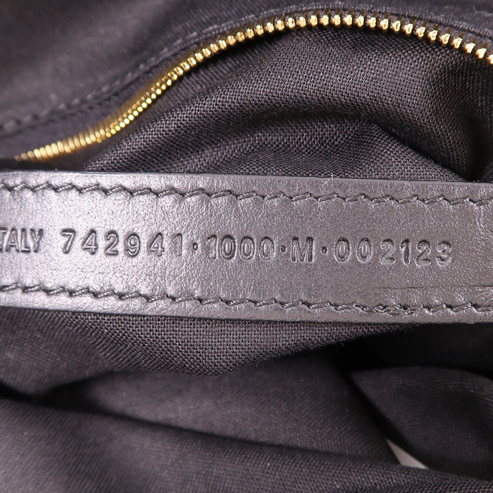 BALENCIAGA 羊皮皮革Crush Medium Tote Bag金扣肩背袋