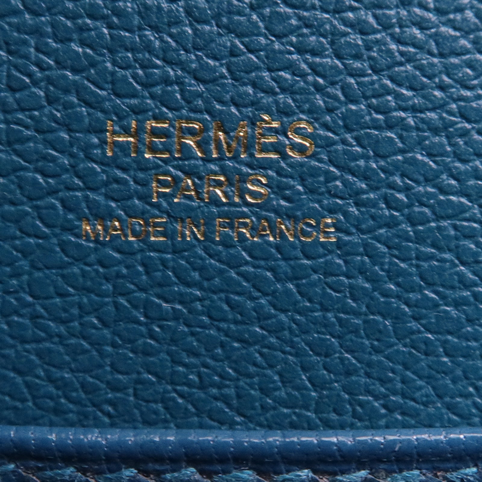 HERMES Evercolor皮革Roulis Mini金扣肩背袋Vert Bosphore