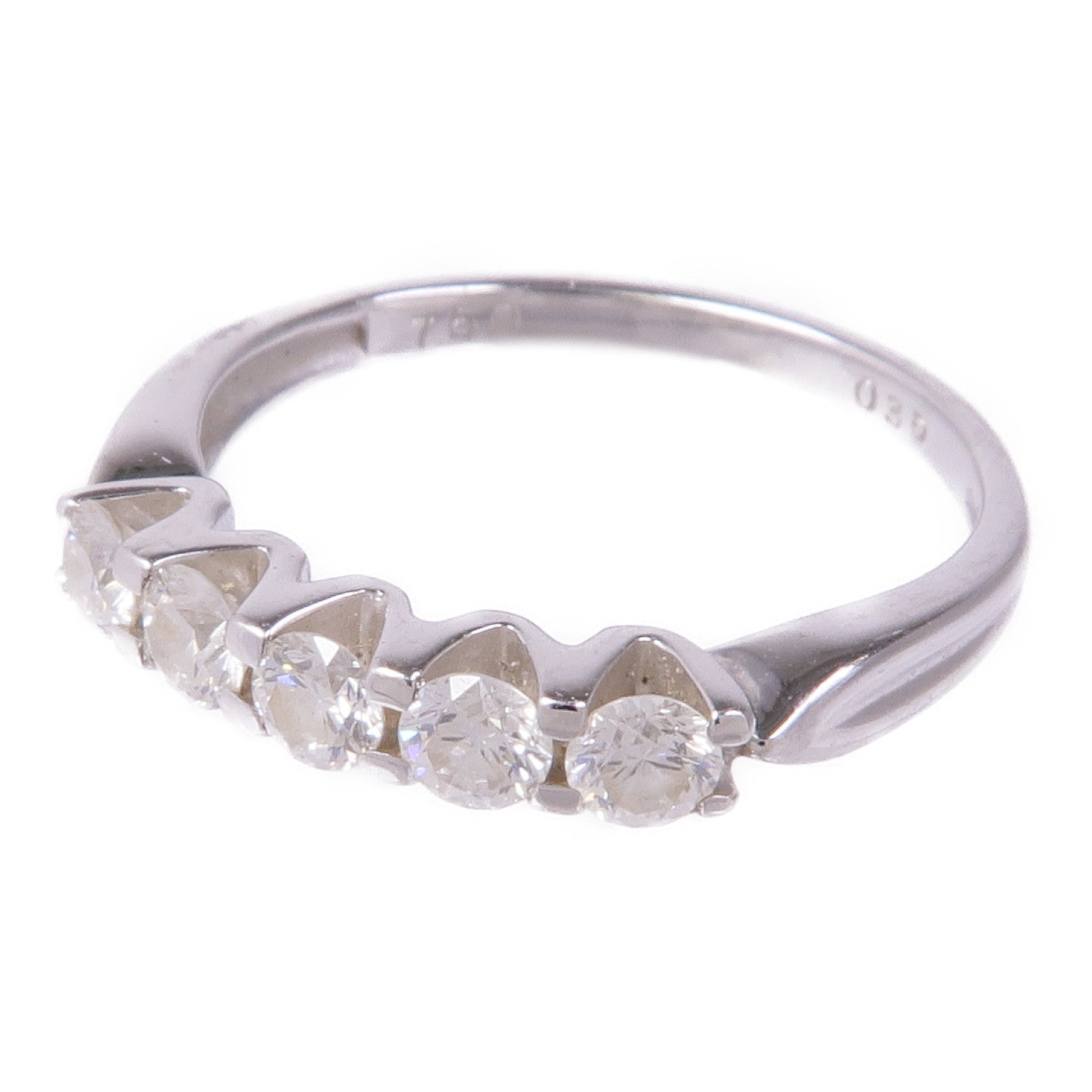 JEWELRY 18K白金Diamond Ring鑽石戒指US#4