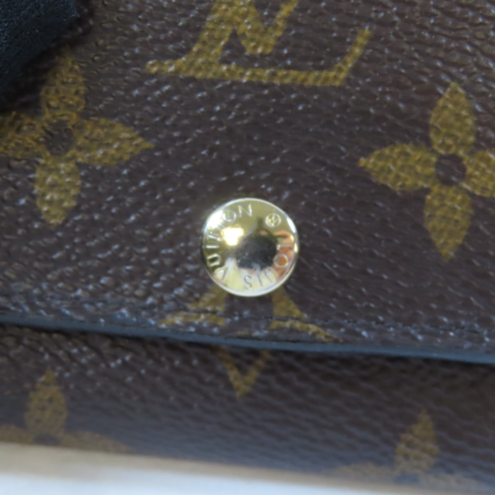 LOUIS VUITTON 【激減優惠】Monogram Key Case金扣鎖匙包啡色