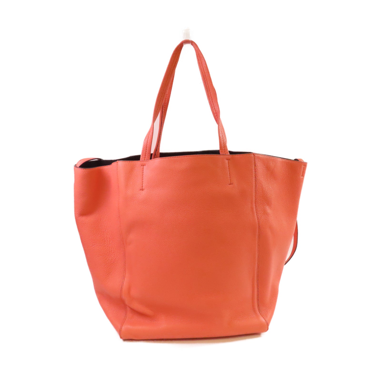 CELINE 【激減優惠】牛皮皮革Medium Cabas Phantom Tote Bag肩背袋粉紅色