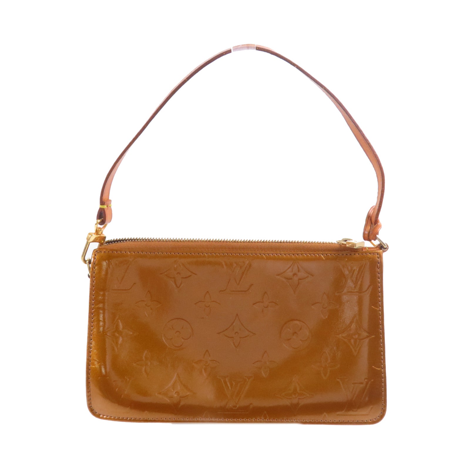 LOUIS VUITTON Vernis Monogram Venis Lexington Accessory Pouch金扣手挽袋