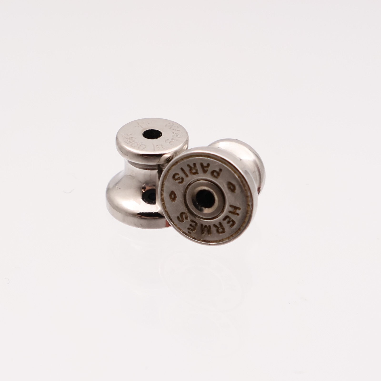 HERMES 金屬Mini Pop H耳環Rose Extreme