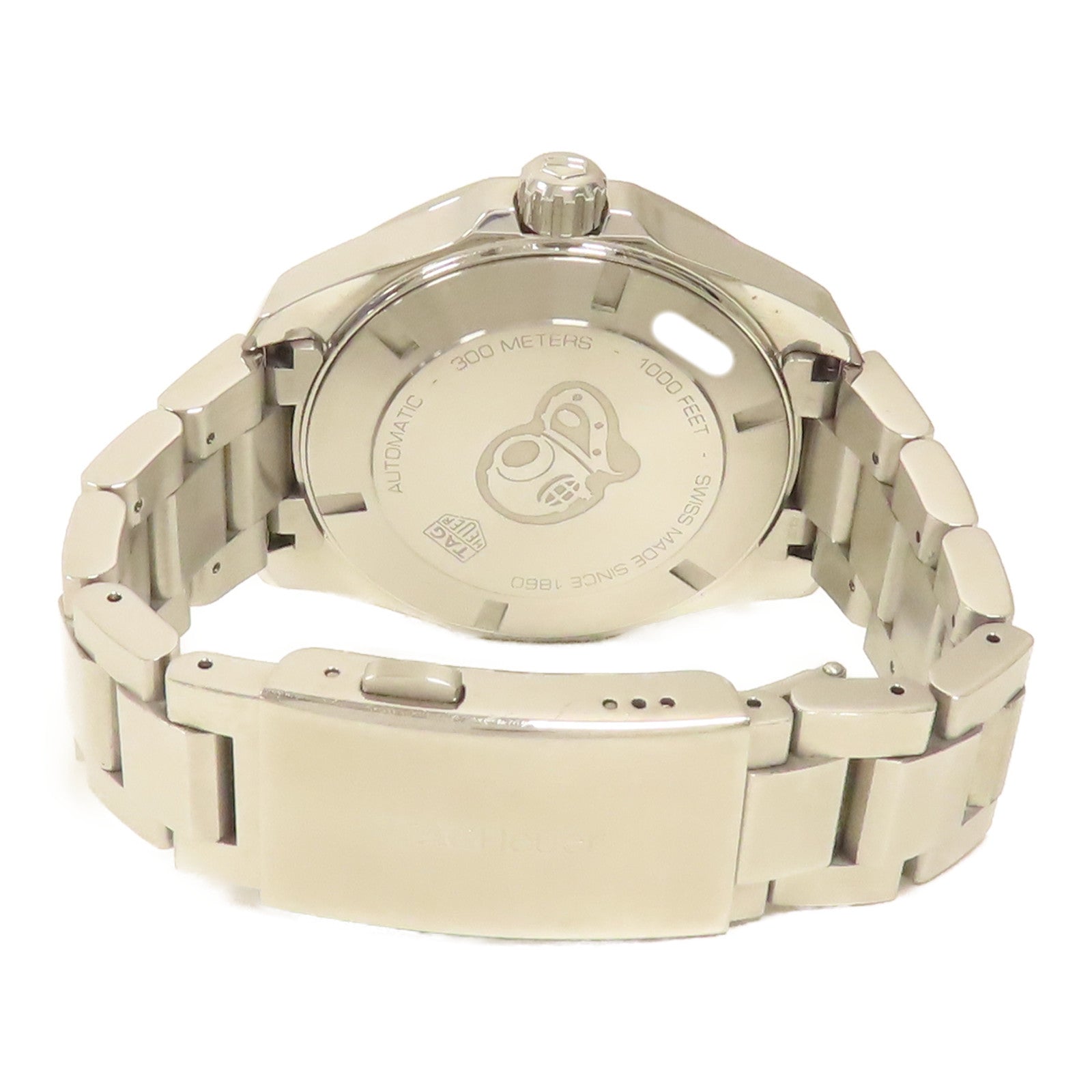 TAG HEUER Aquaracer不鏽鋼手錶自動機芯藍色