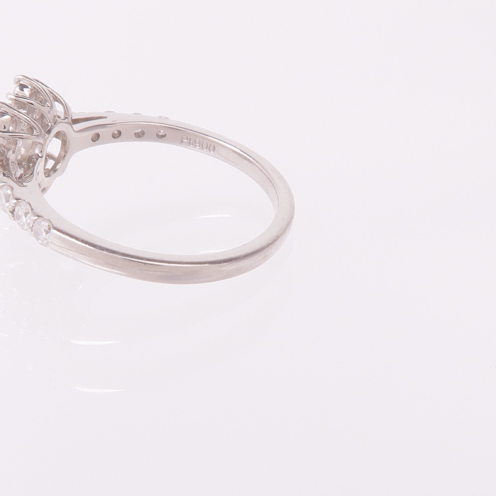 JEWELRY PT900鉑金Diamond Ring鑽石戒指US#5.25