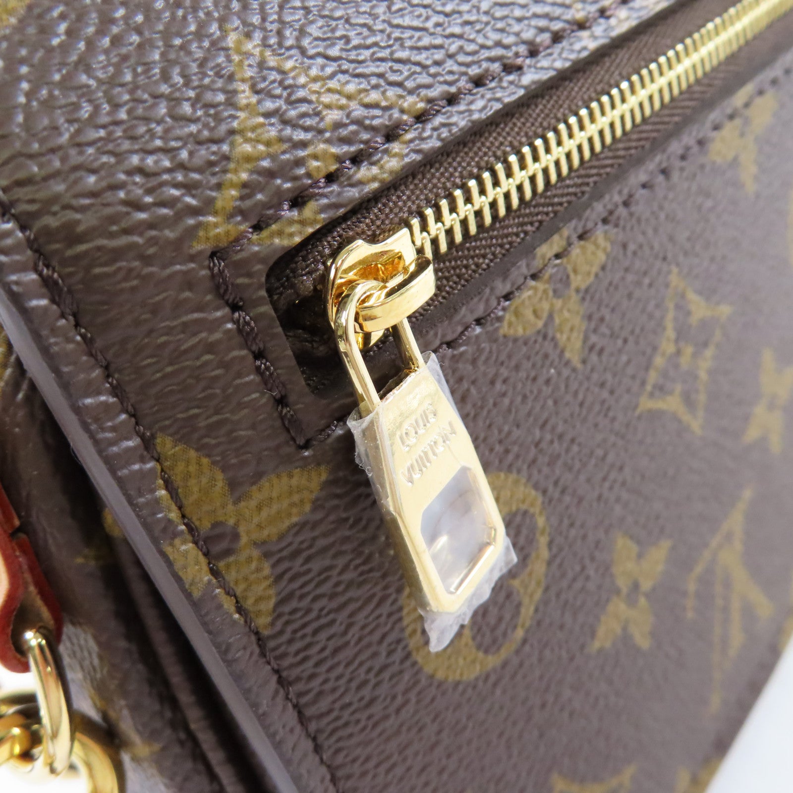 LOUIS VUITTON Monogram Pochete Metis 2Way Shoulder Bag金扣手挽肩背兩用袋啡色