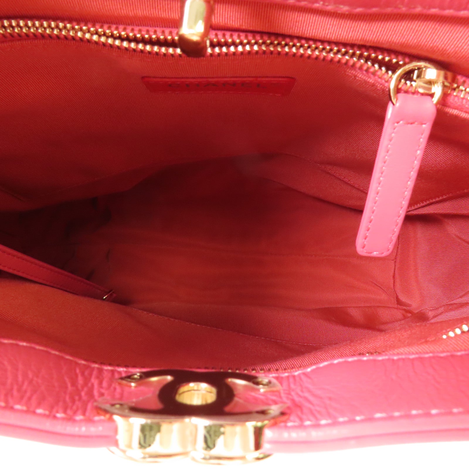 CHANEL 【激減優惠】漆皮皮革/牛皮皮革Chanel 31 Medium Bag金扣手挽肩背兩用袋