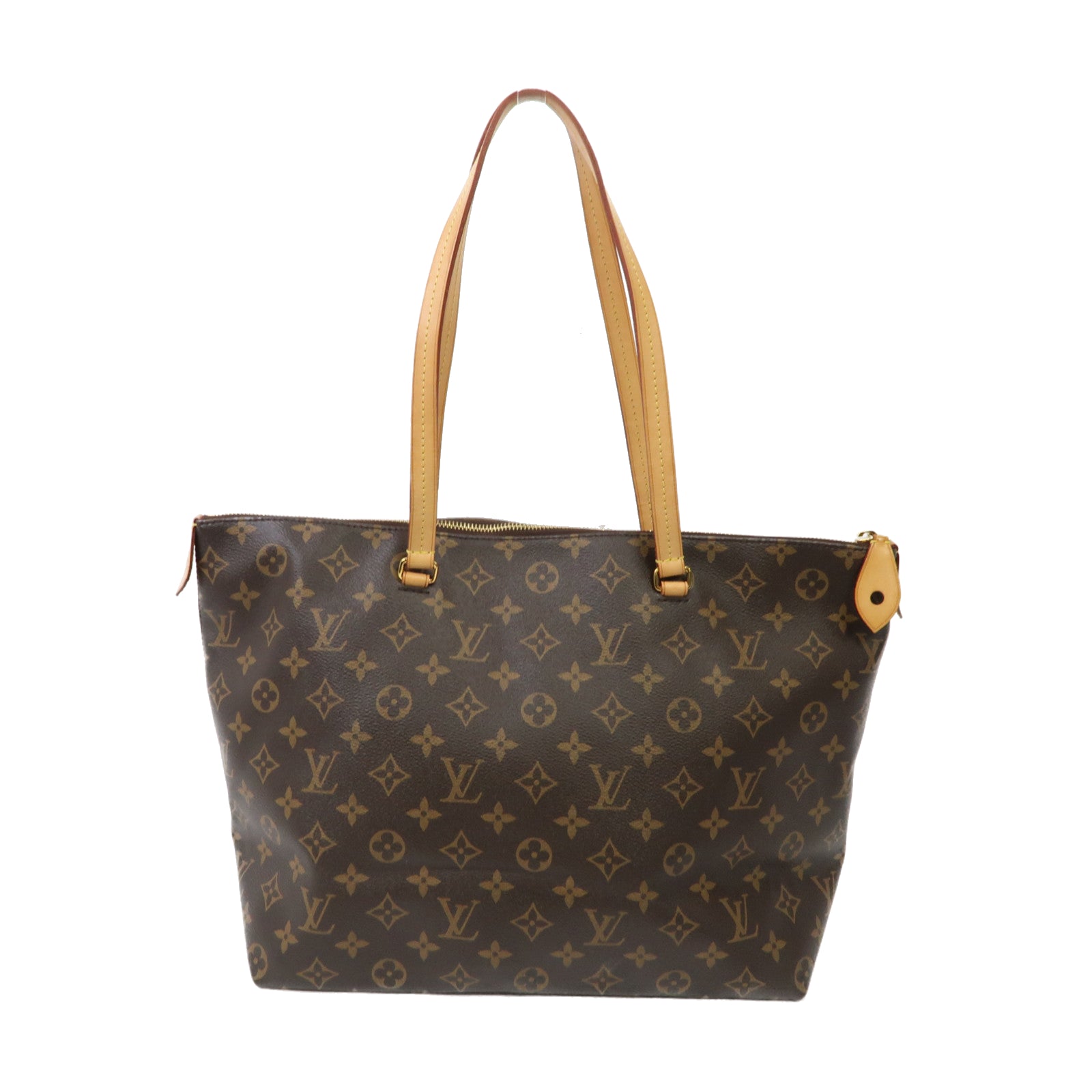 LOUIS VUITTON Monogram Iena MM金扣手挽袋啡色