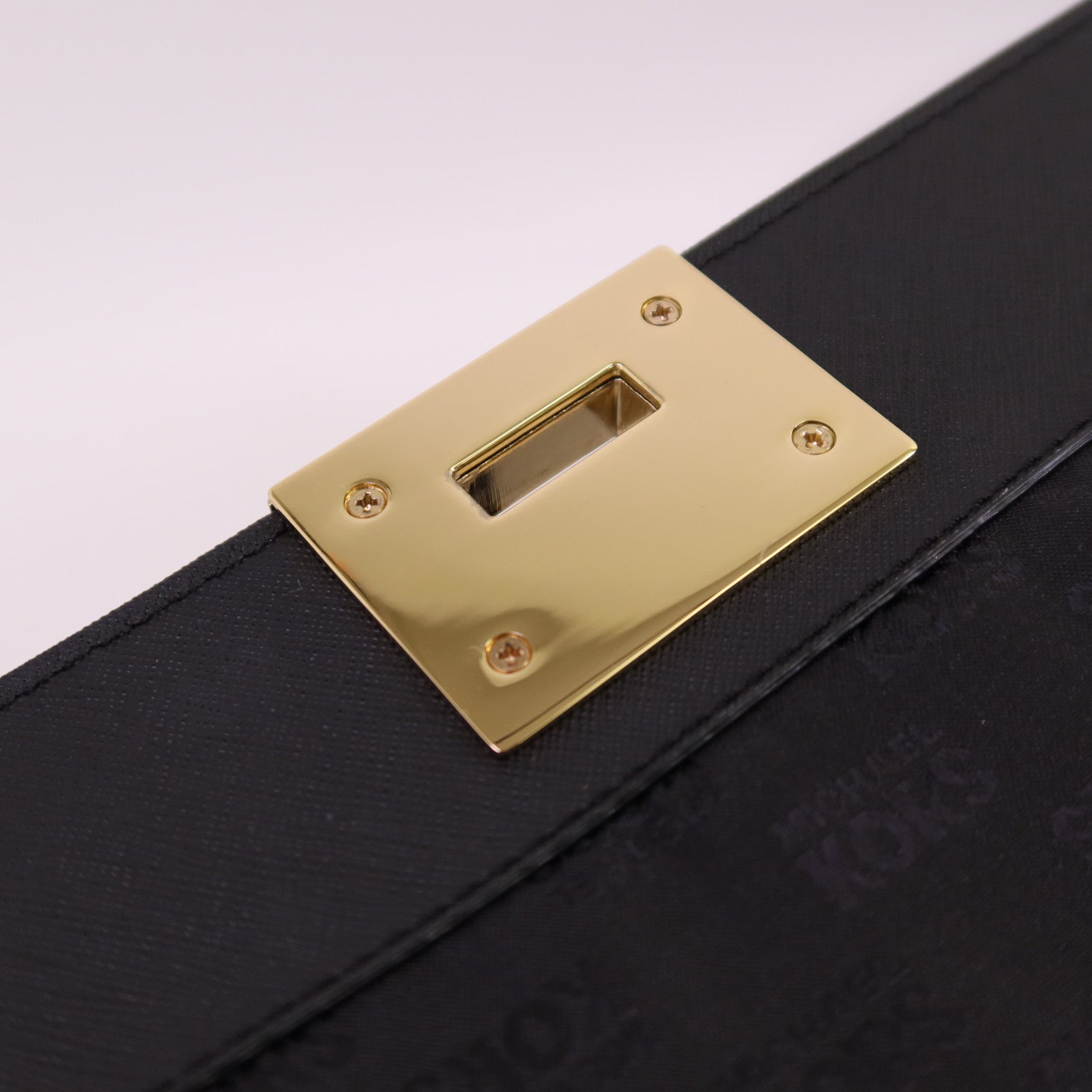 Michael Kors 牛皮皮革2Way Shoulder Bag金扣手挽肩背兩用袋