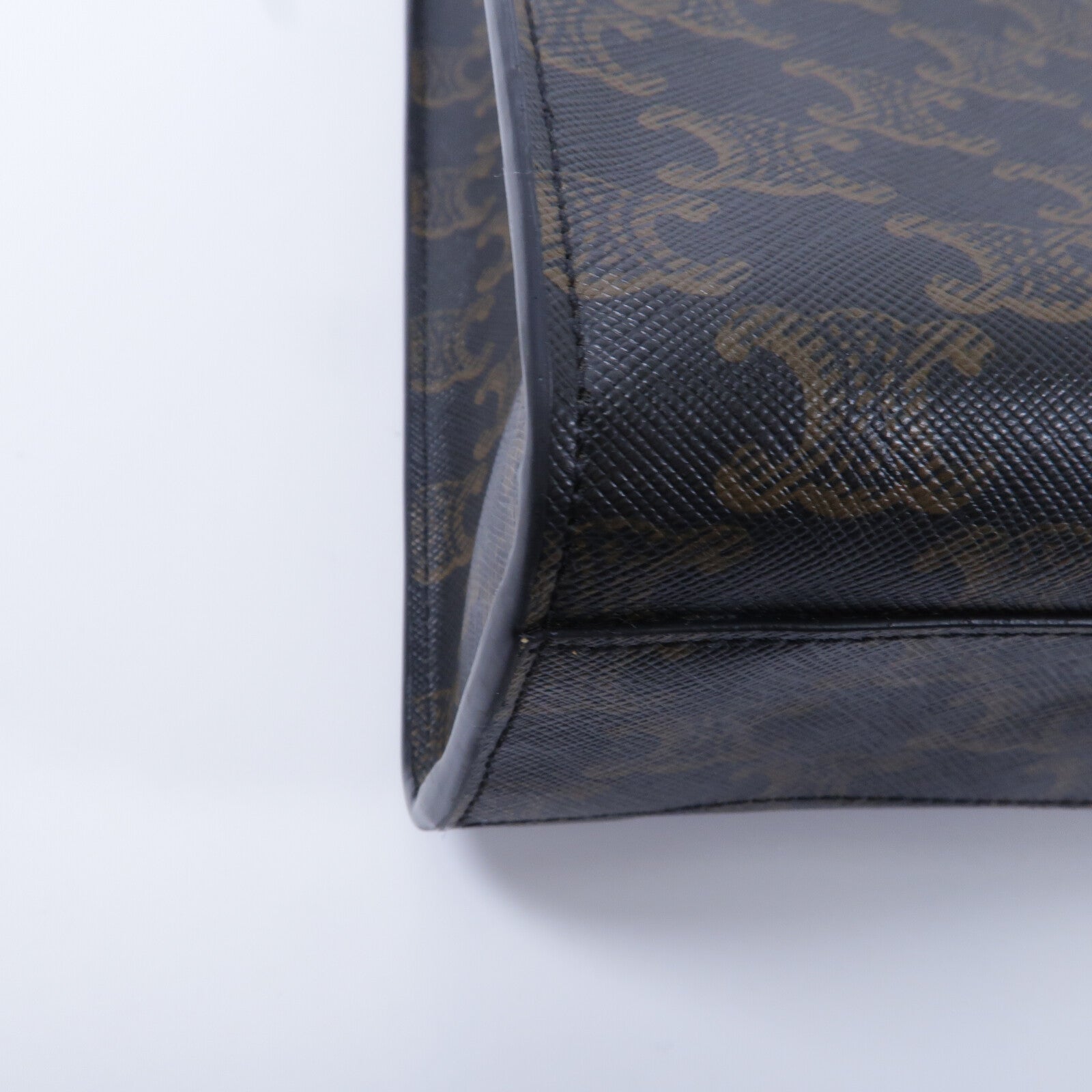 CELINE 塗層帆布Triomphe Cabas手挽肩背兩用袋