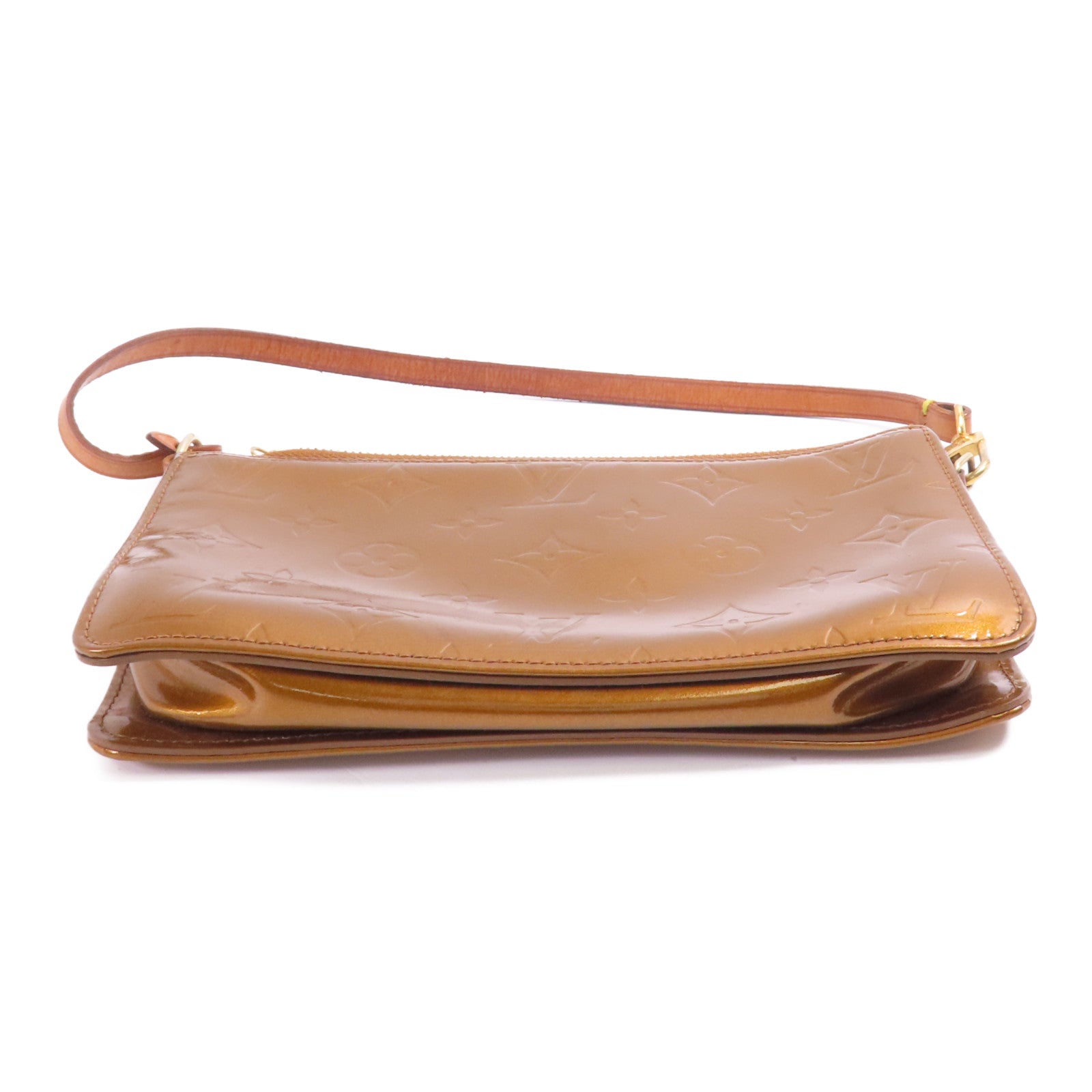 LOUIS VUITTON Vernis Monogram Venis Lexington Accessory Pouch金扣手挽袋