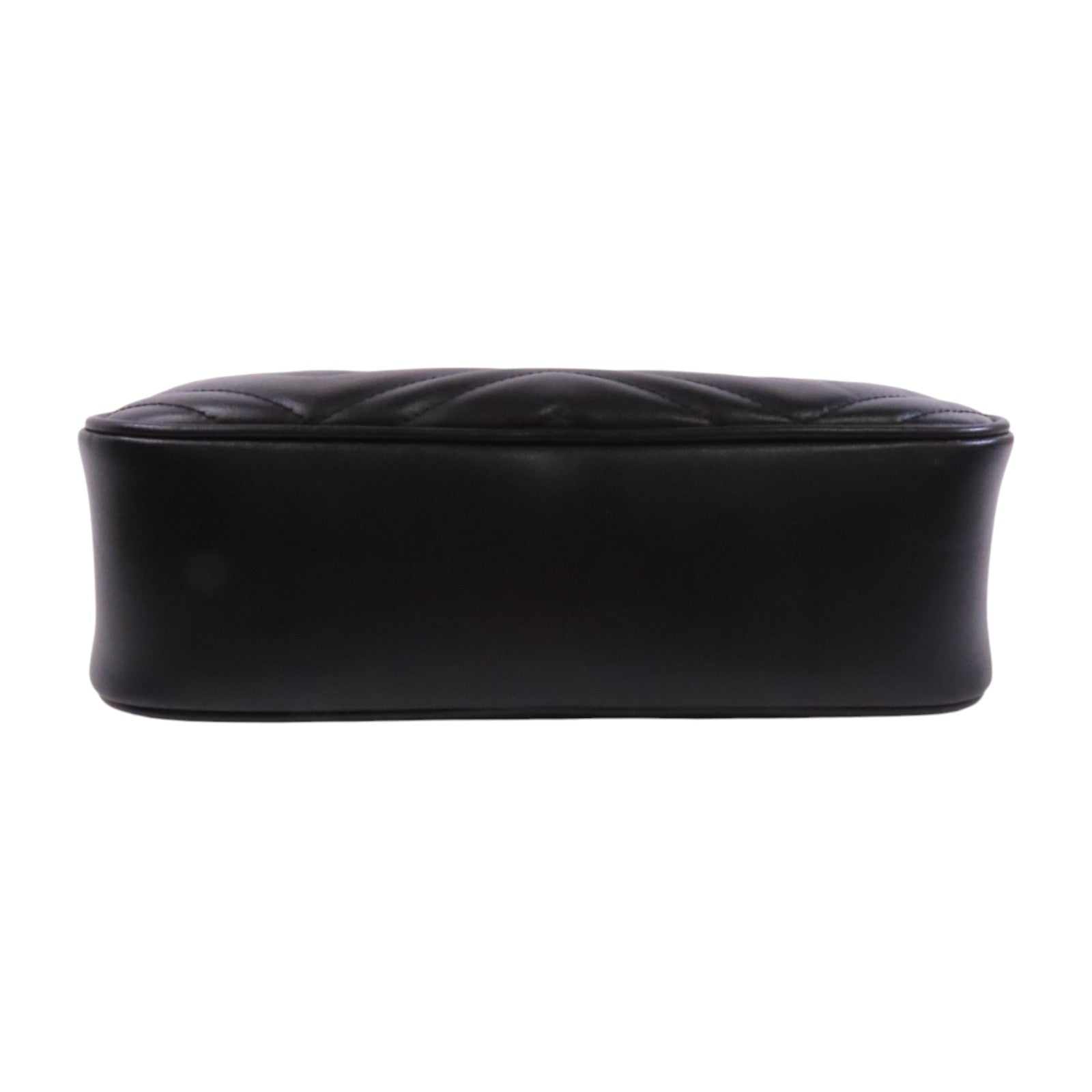 GUCCI 牛皮皮革GG Marmont金扣鏈帶肩背袋