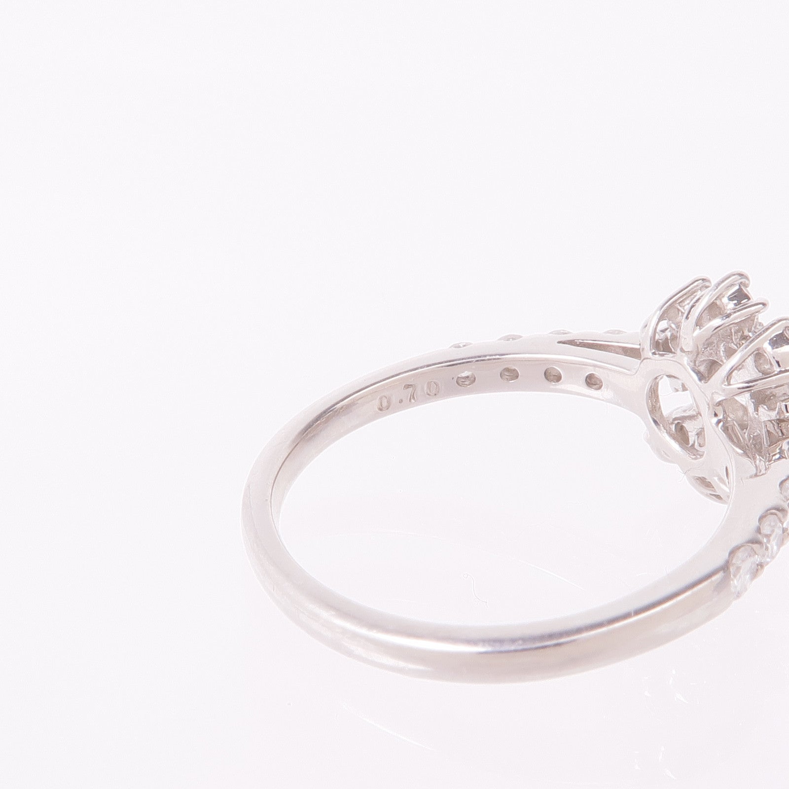 JEWELRY PT900鉑金Diamond Ring鑽石戒指US#5.25