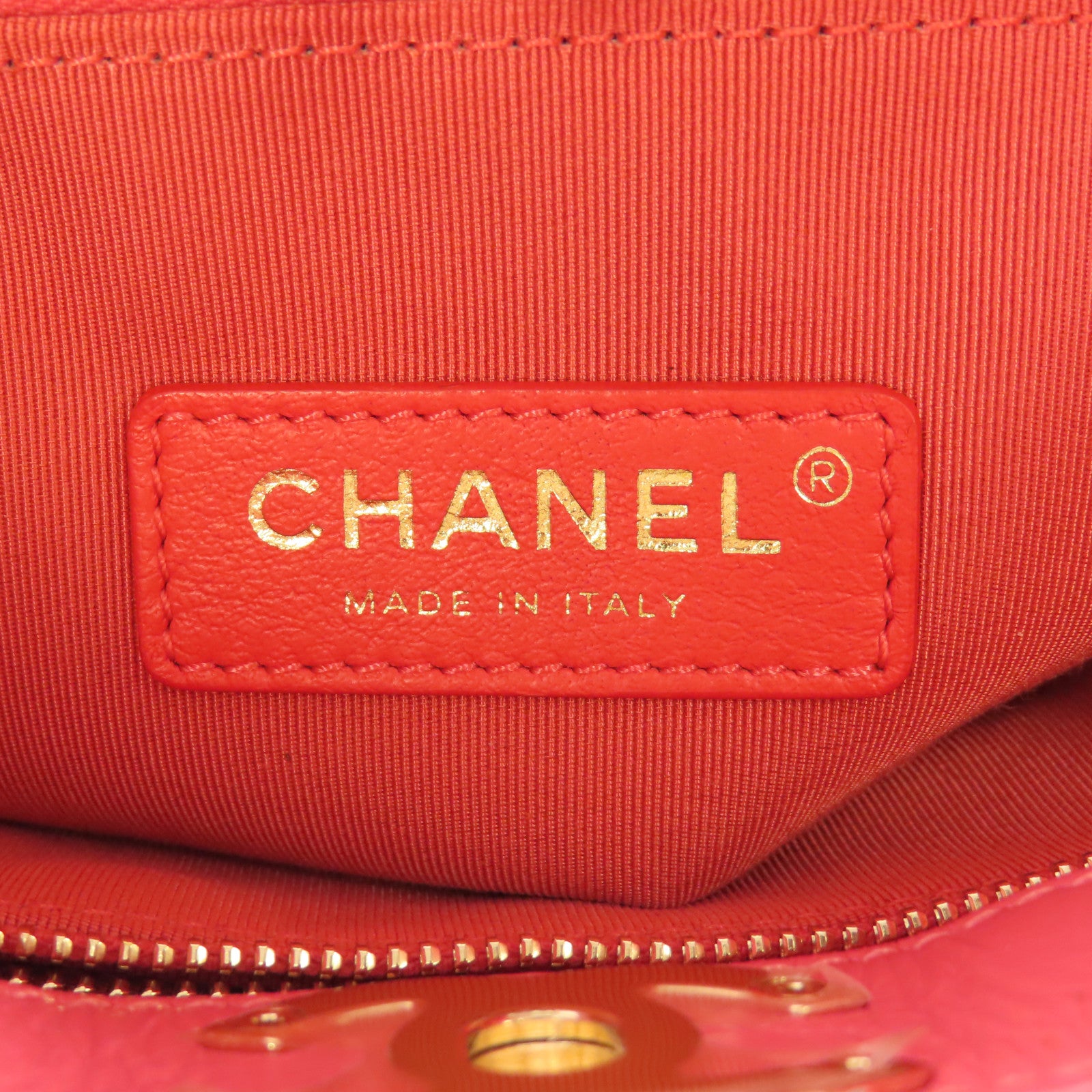 CHANEL 漆皮皮革/牛皮皮革Chanel 31 Medium Bag金扣手挽肩背兩用袋