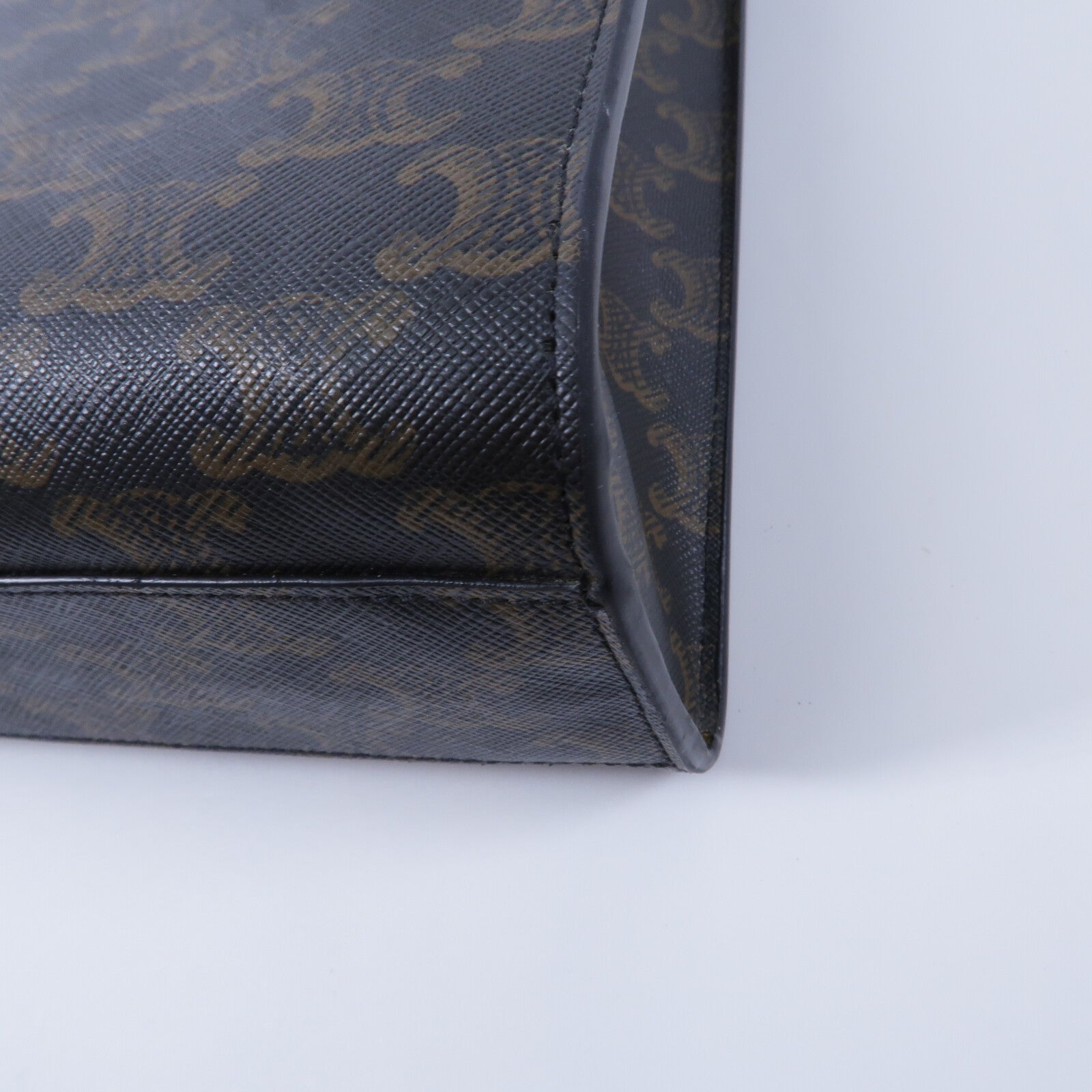 CELINE 塗層帆布Triomphe Cabas手挽肩背兩用袋