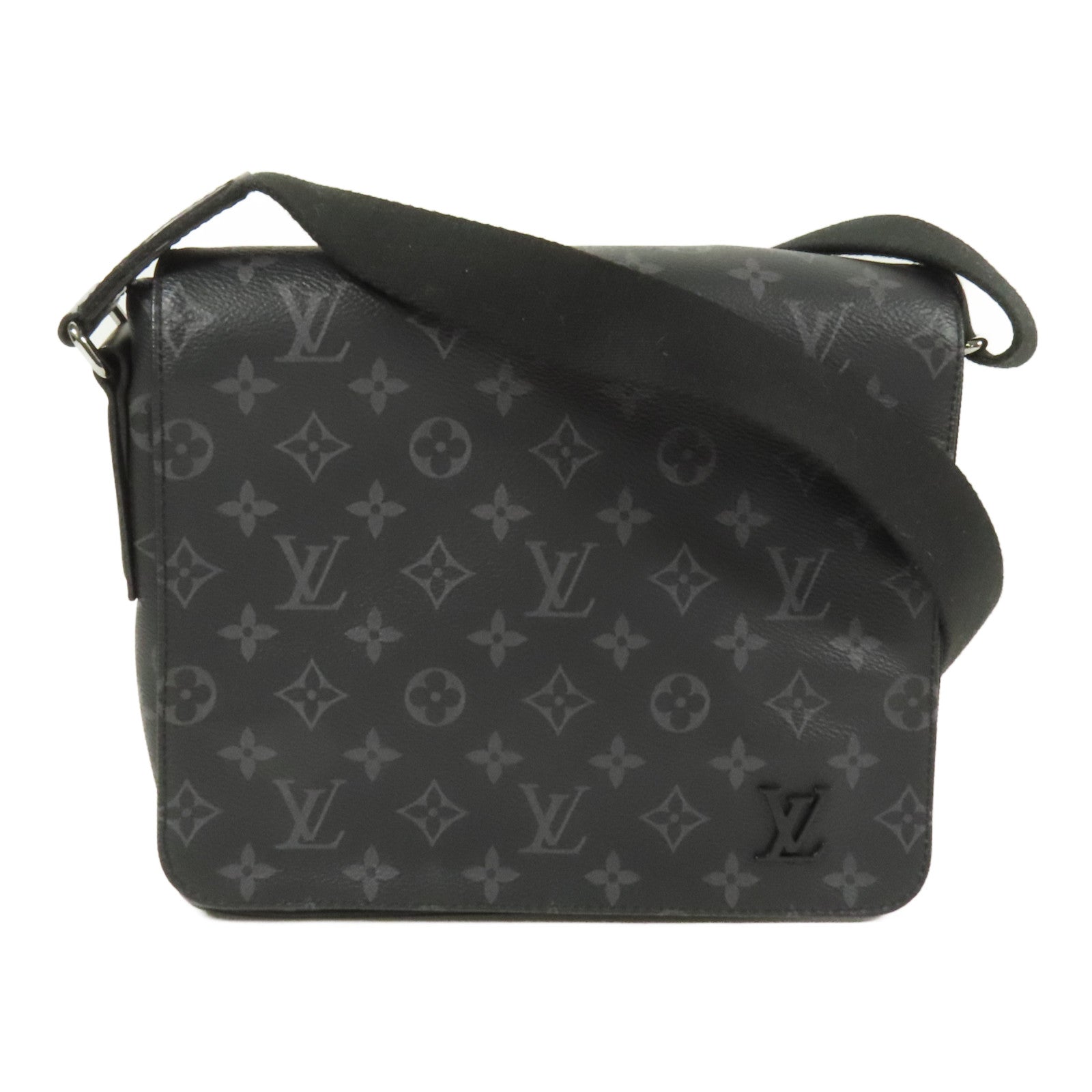LOUIS VUITTON Monogram Eclipse District PM肩背袋
