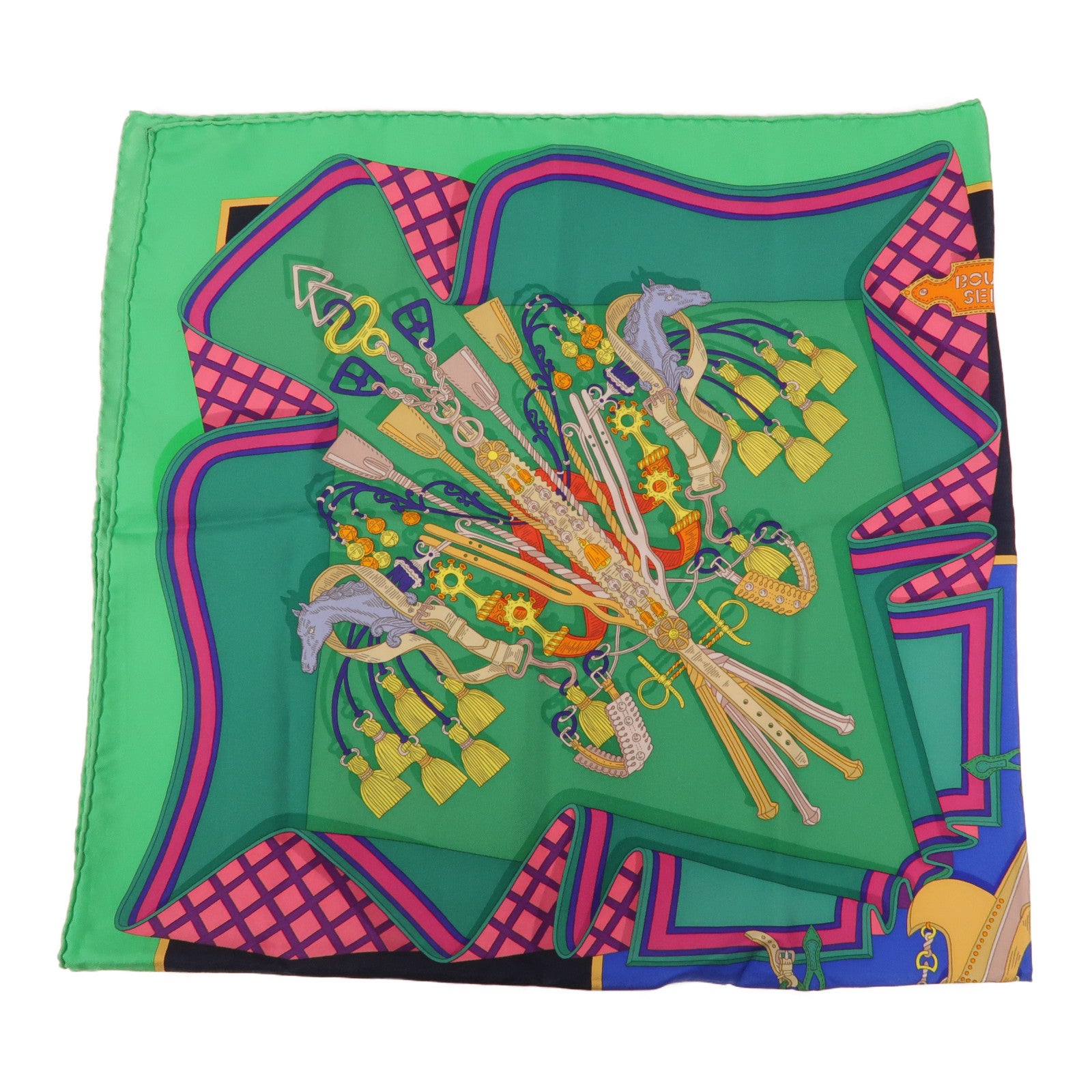 HERMES 絲質Scarf 90 x 90絲巾