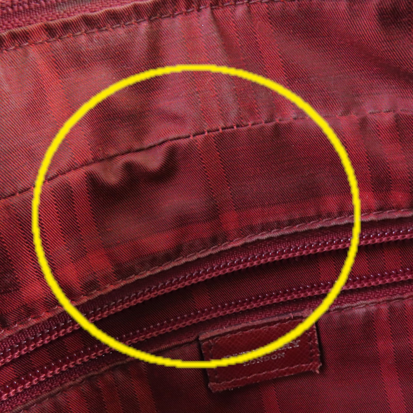 BURBERRY 牛皮皮革Boston Bag銀扣手挽袋