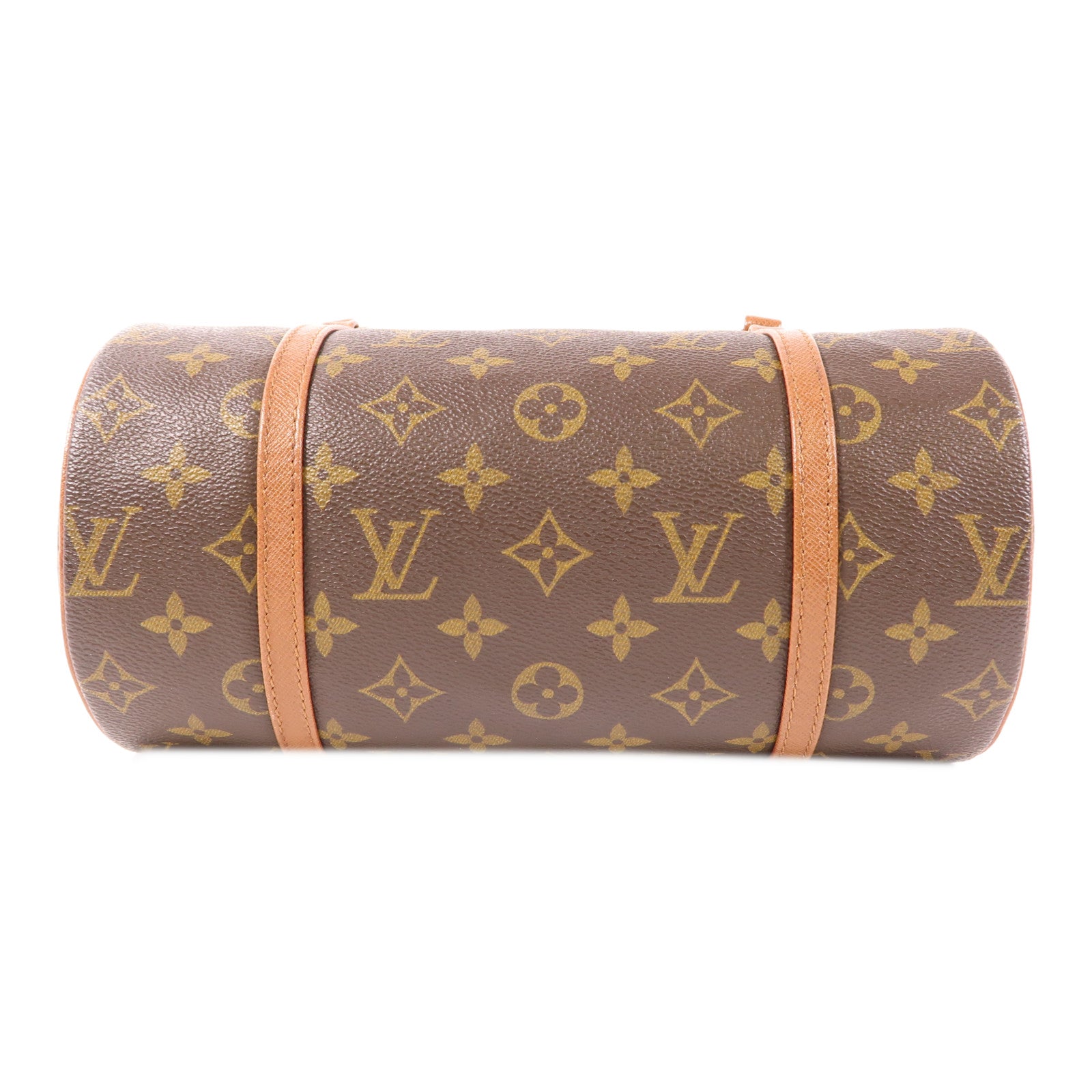 LOUIS VUITTON Monogram Papillon PM金扣手挽袋