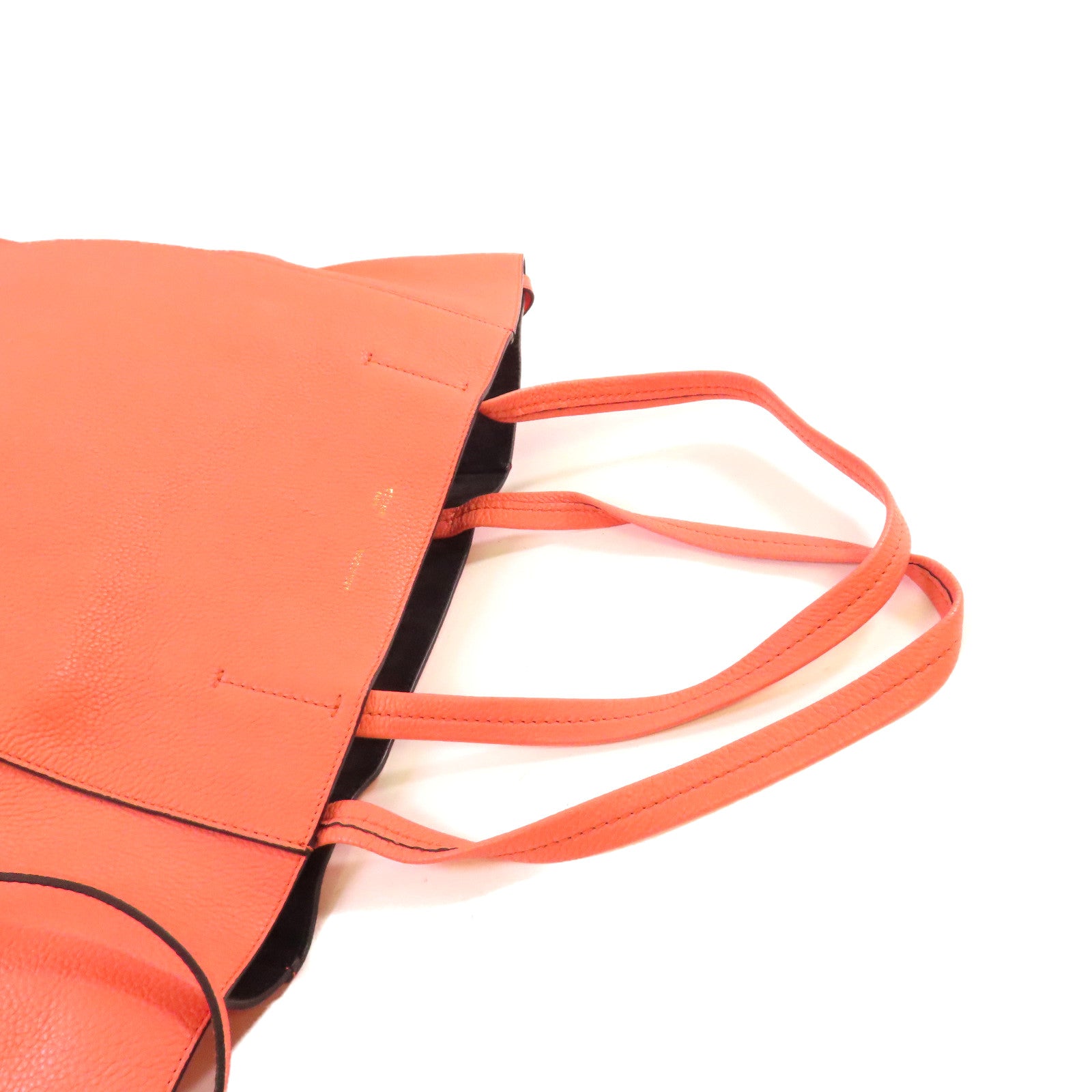 CELINE 【激減優惠】牛皮皮革Medium Cabas Phantom Tote Bag肩背袋粉紅色