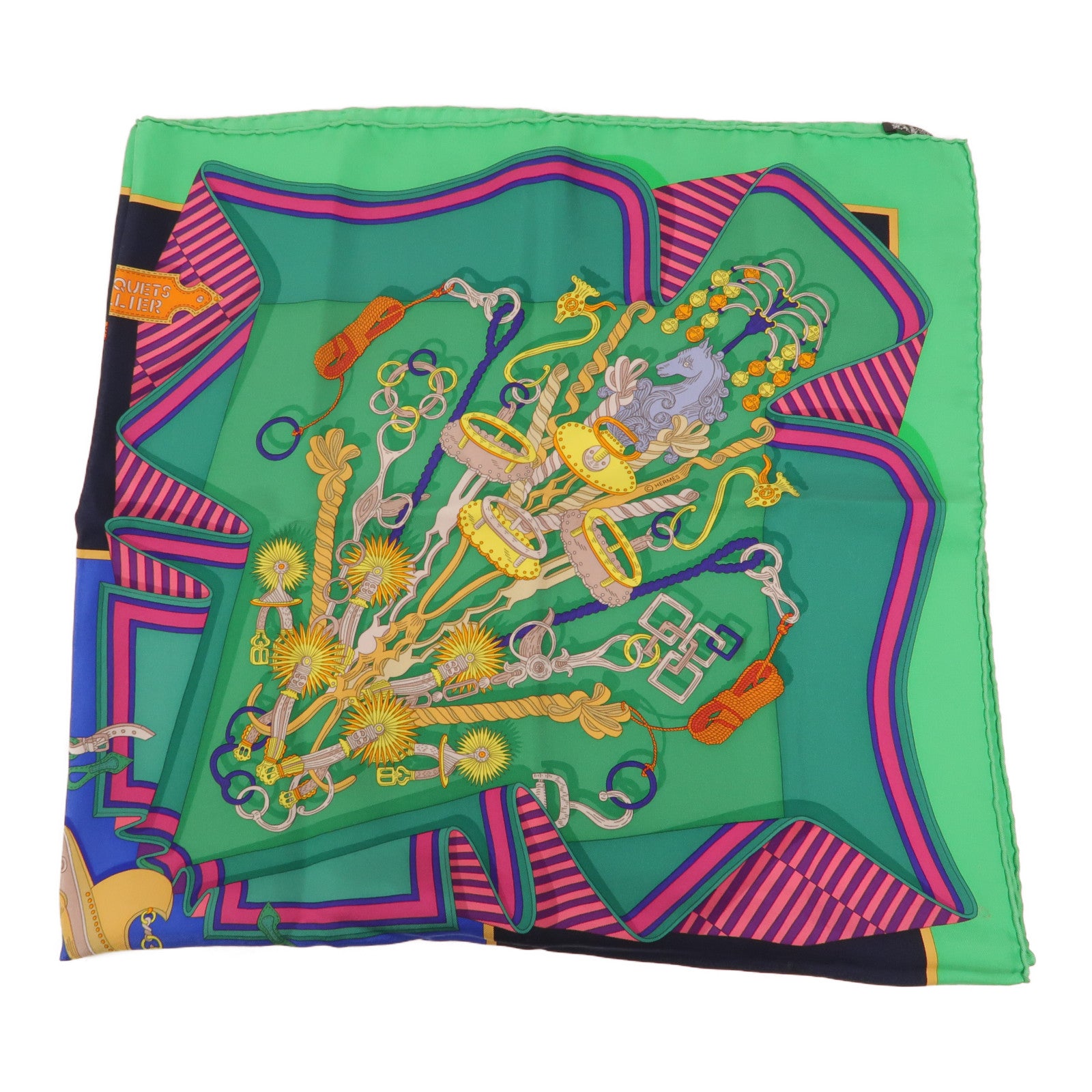 HERMES 絲質Scarf 90 x 90絲巾
