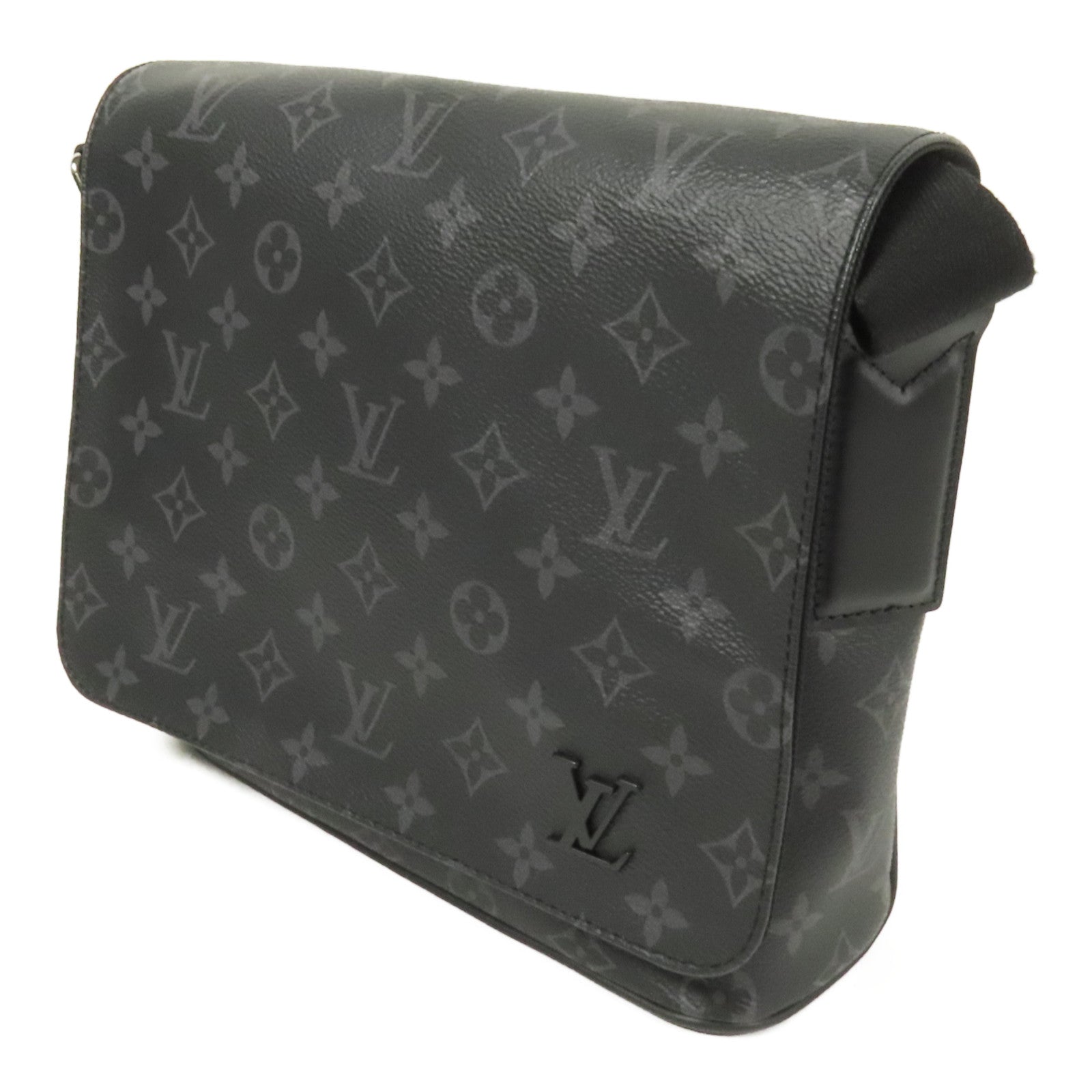 LOUIS VUITTON Monogram Eclipse District PM肩背袋