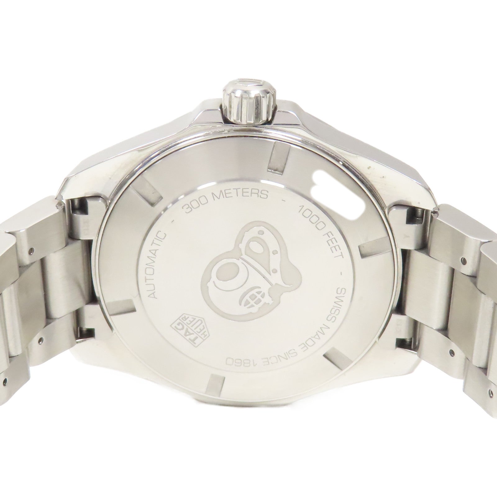 TAG HEUER Aquaracer不鏽鋼手錶自動機芯藍色