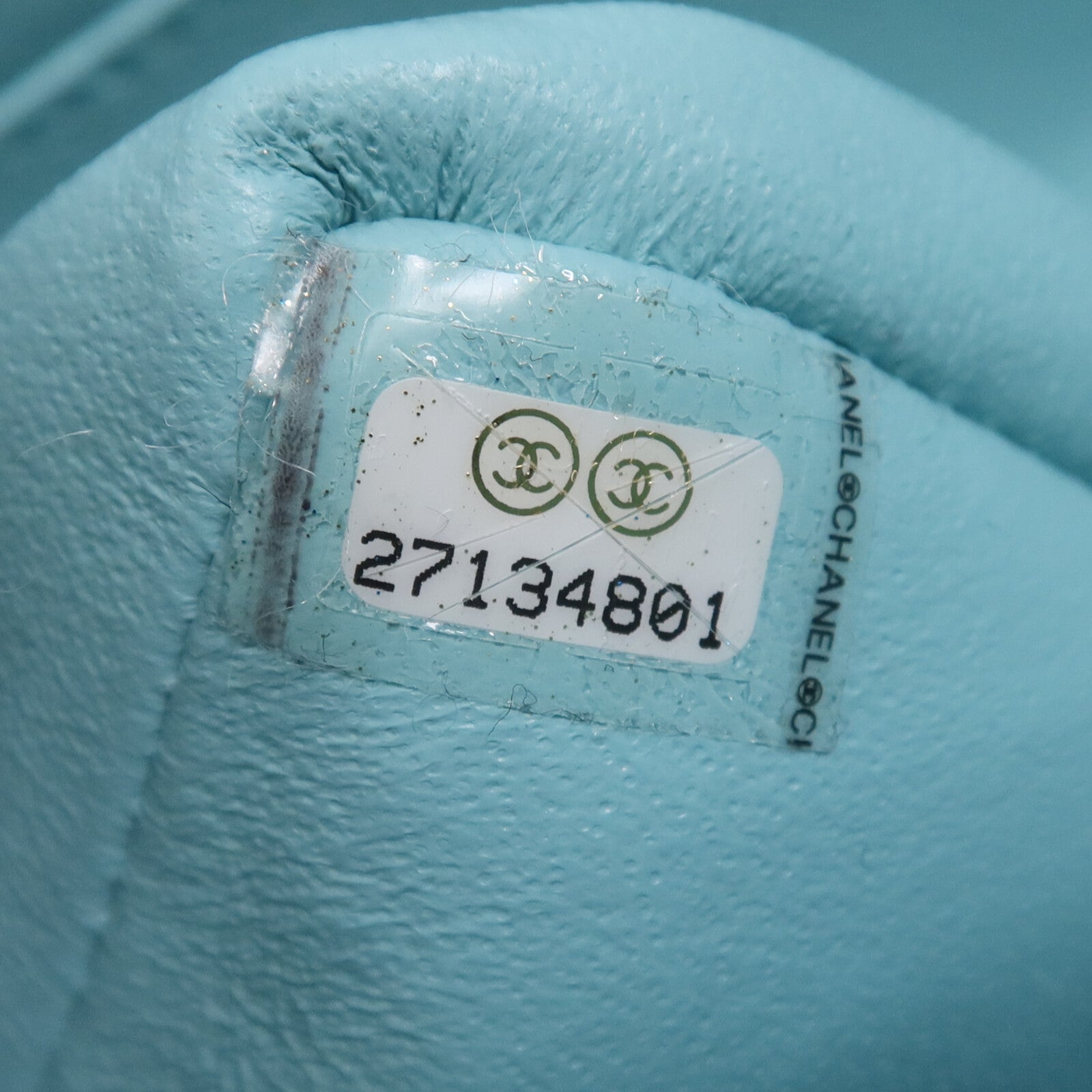 CHANEL 羊皮皮革Classic 20銀扣鏈帶肩背袋