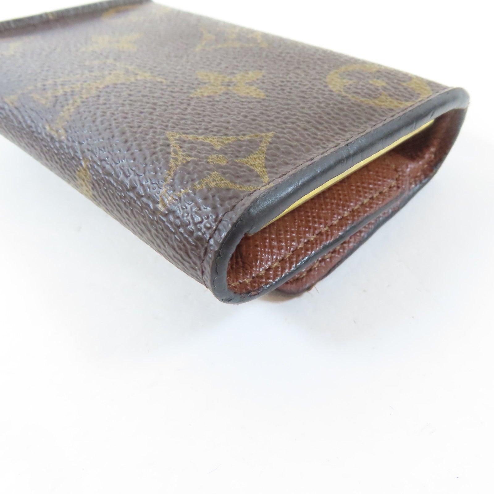 LOUIS VUITTON 【激減優惠】Monogram Key Case金扣鎖匙包啡色