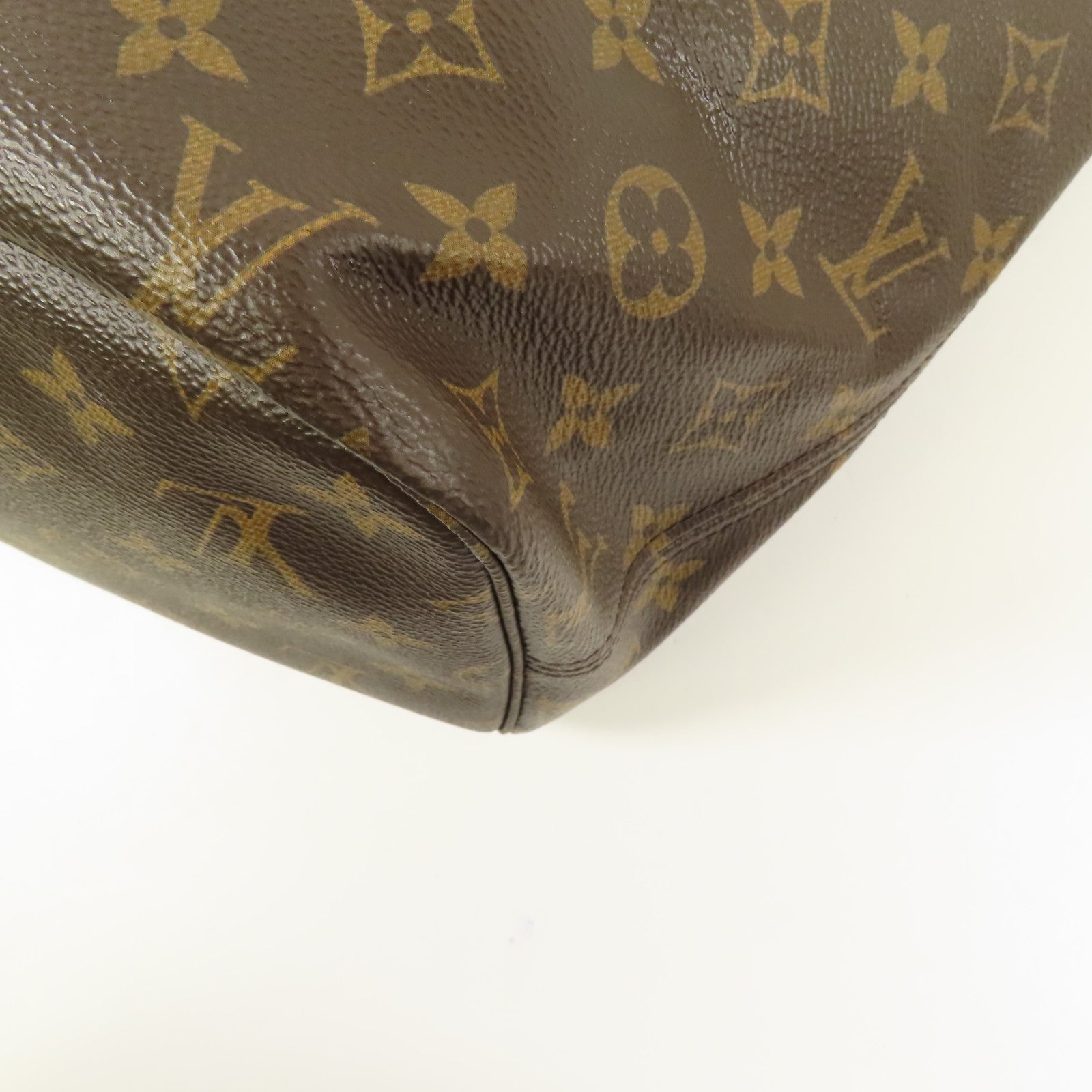 LOUIS VUITTON Monogram Macassar World Tour Neverfull MM手挽袋