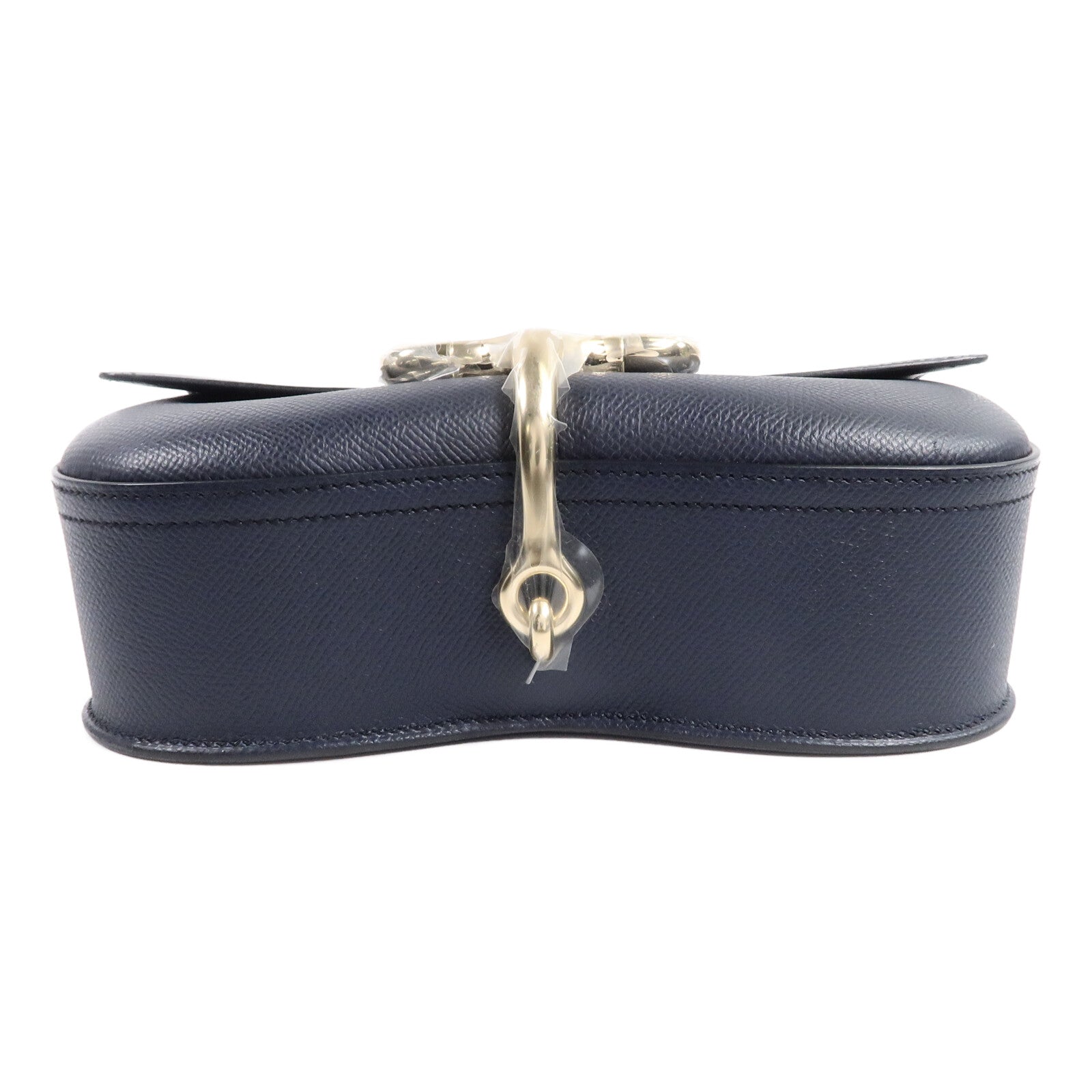 HERMES Epsom皮革Della Cavalleria Elan肩背袋Blue Indigo
