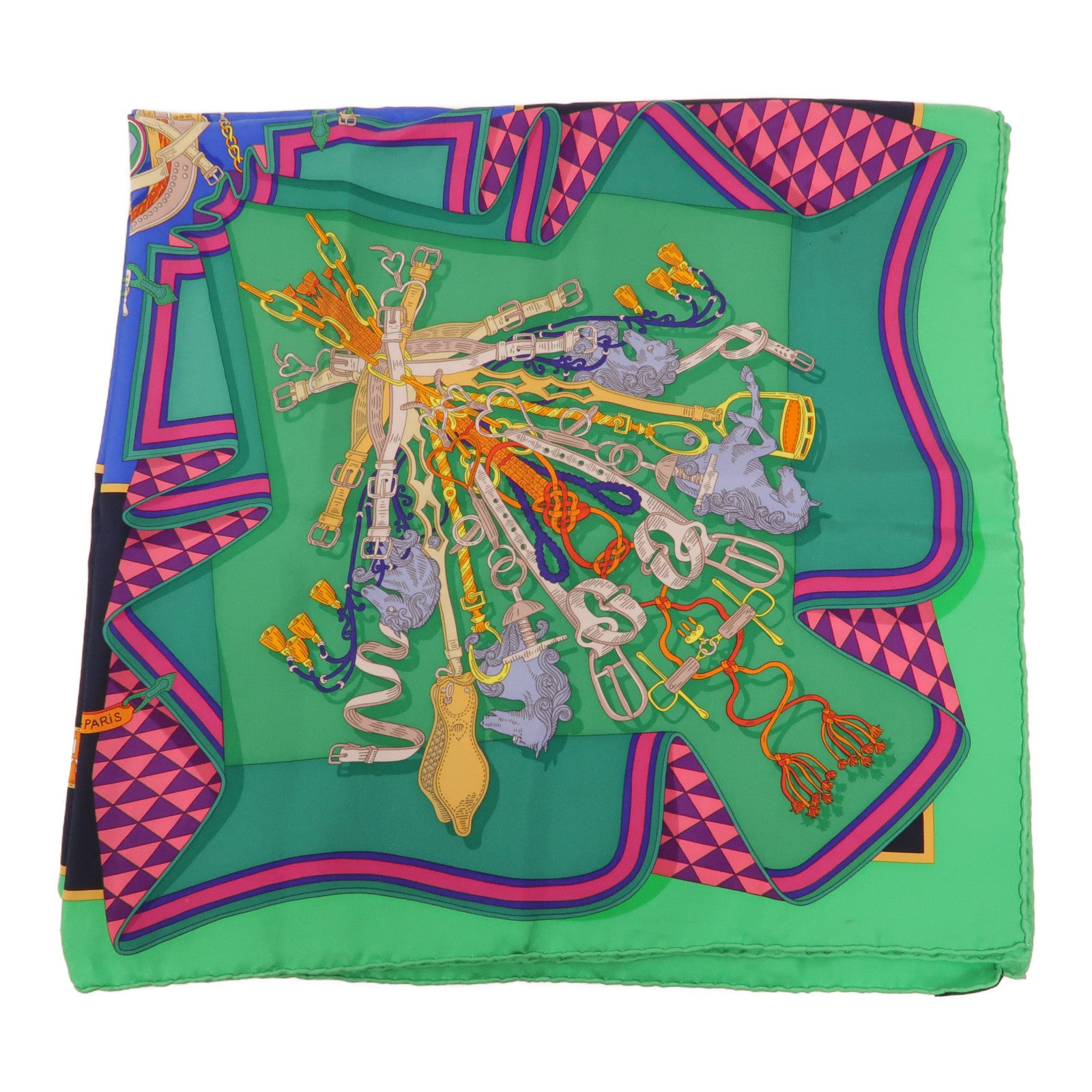 HERMES 絲質Scarf 90 x 90絲巾