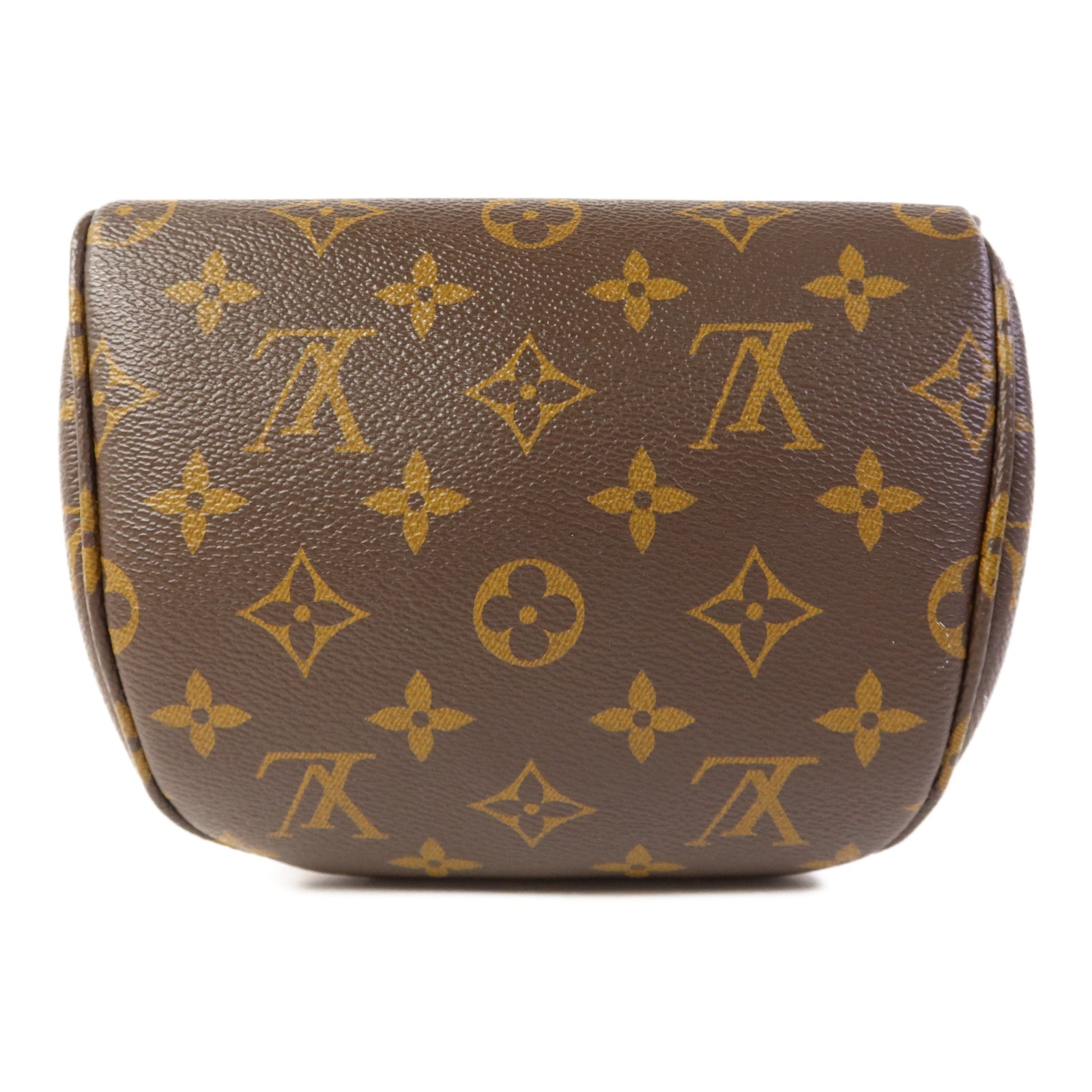 LOUIS VUITTON Monogram Mini Bumbag金扣手挽肩背兩用袋棕色