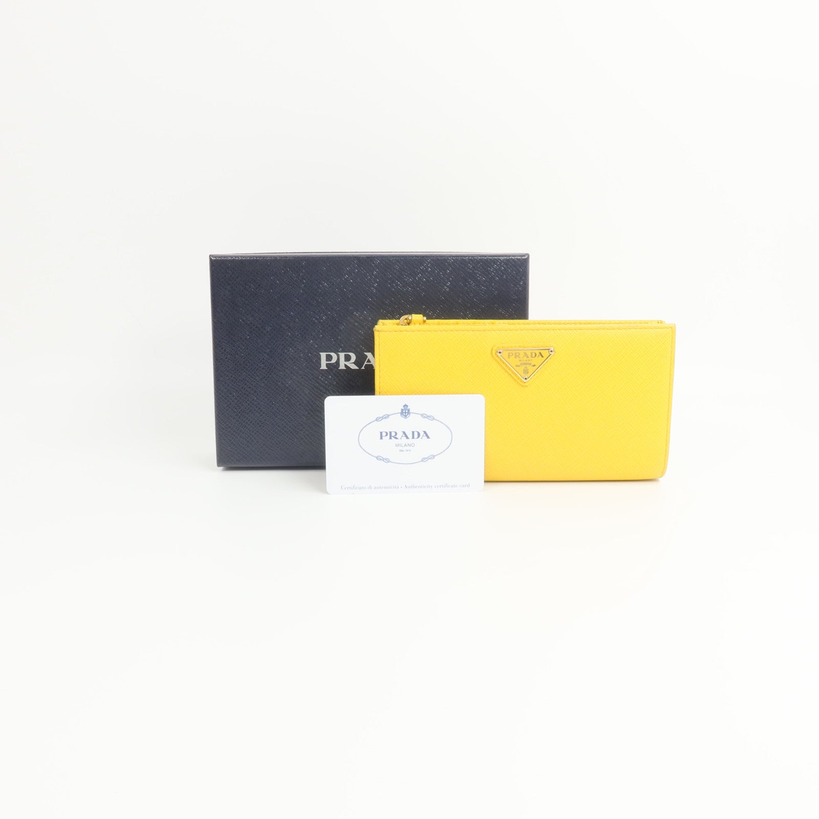 PRADA Saffiano皮革Wallet長錢包