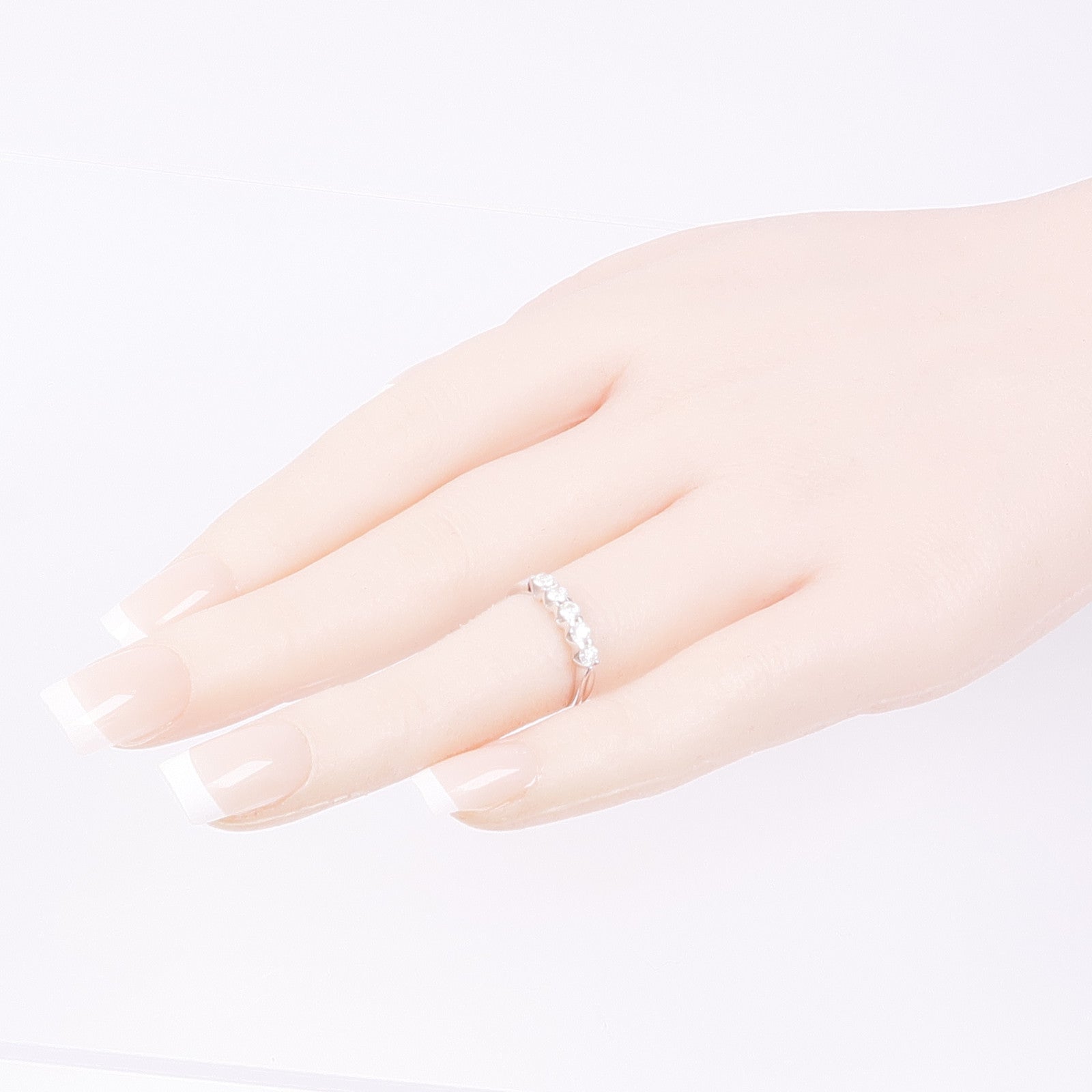 JEWELRY 18K白金Diamond Ring鑽石戒指US#4