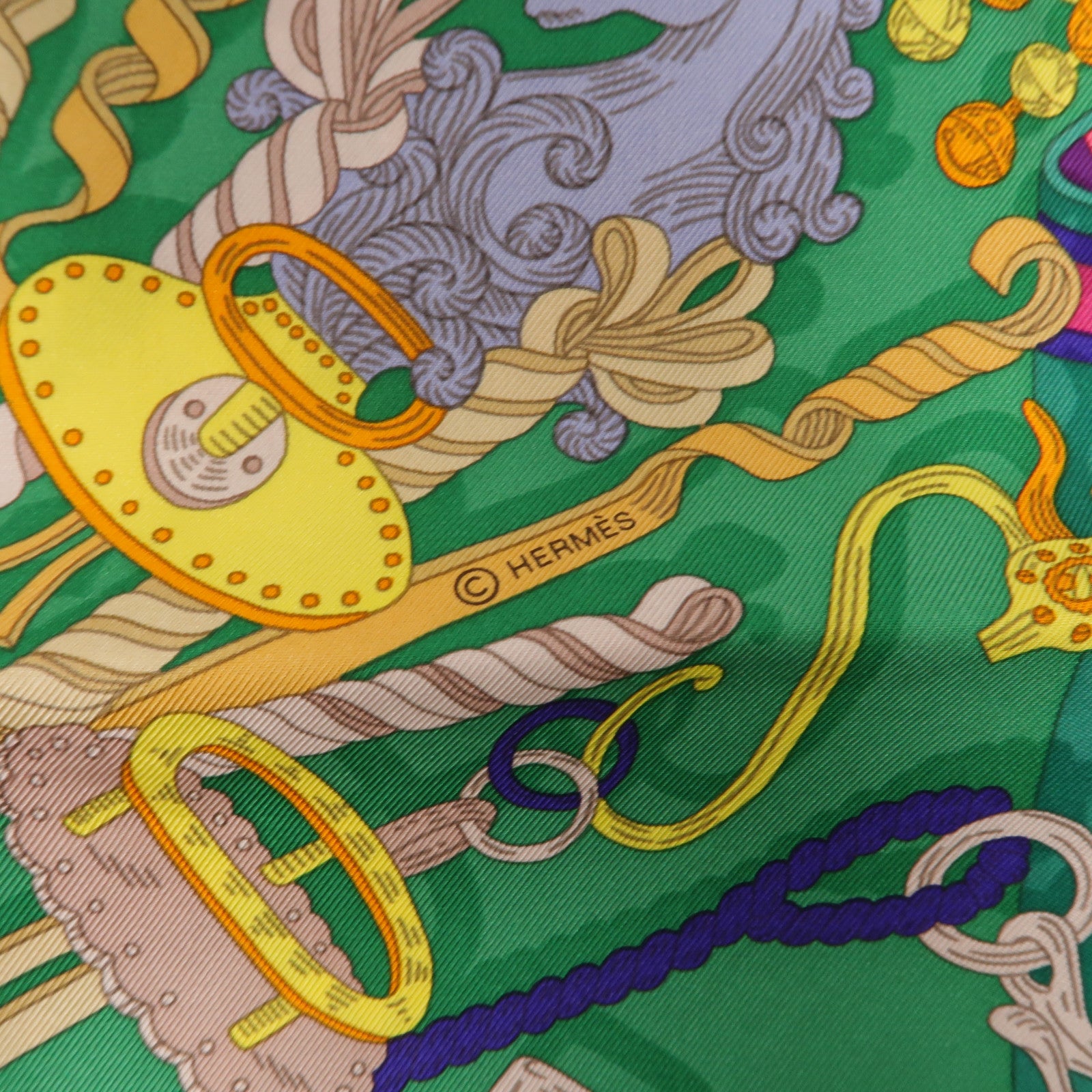 HERMES 絲質Scarf 90 x 90絲巾