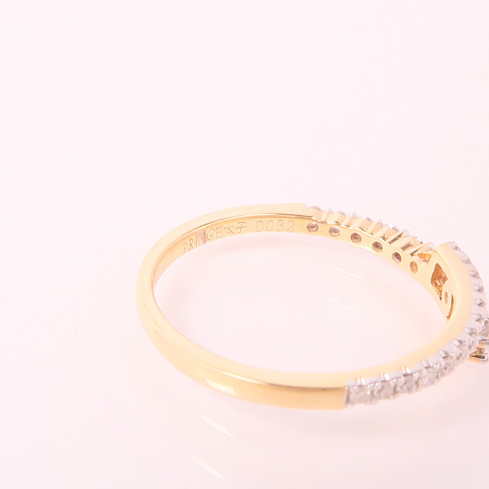 JEWELRY 18K玫瑰金Diamond Ring鑽石戒指US#6.5
