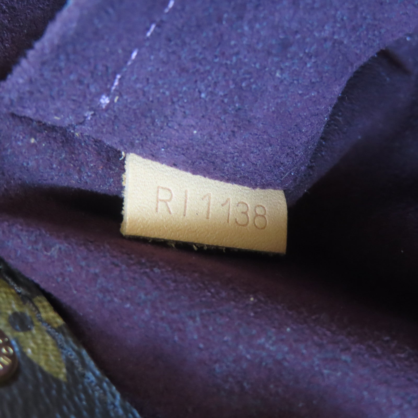 LOUIS VUITTON Monogram Montaigne BB金扣手挽肩背兩用袋啡色