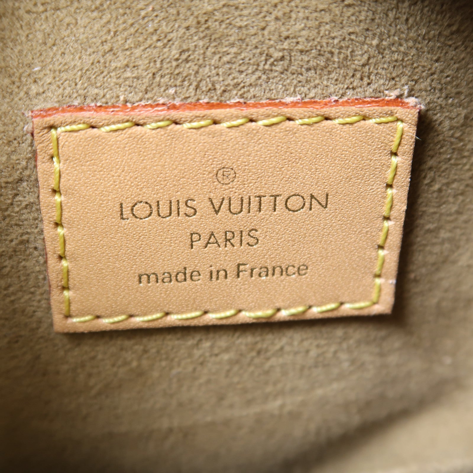 LOUIS VUITTON Monogram Boite Chapeau Souple金扣肩背袋棕色