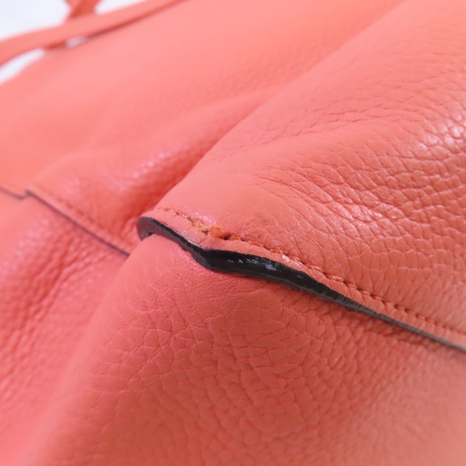 CELINE 【激減優惠】牛皮皮革Medium Cabas Phantom Tote Bag肩背袋粉紅色