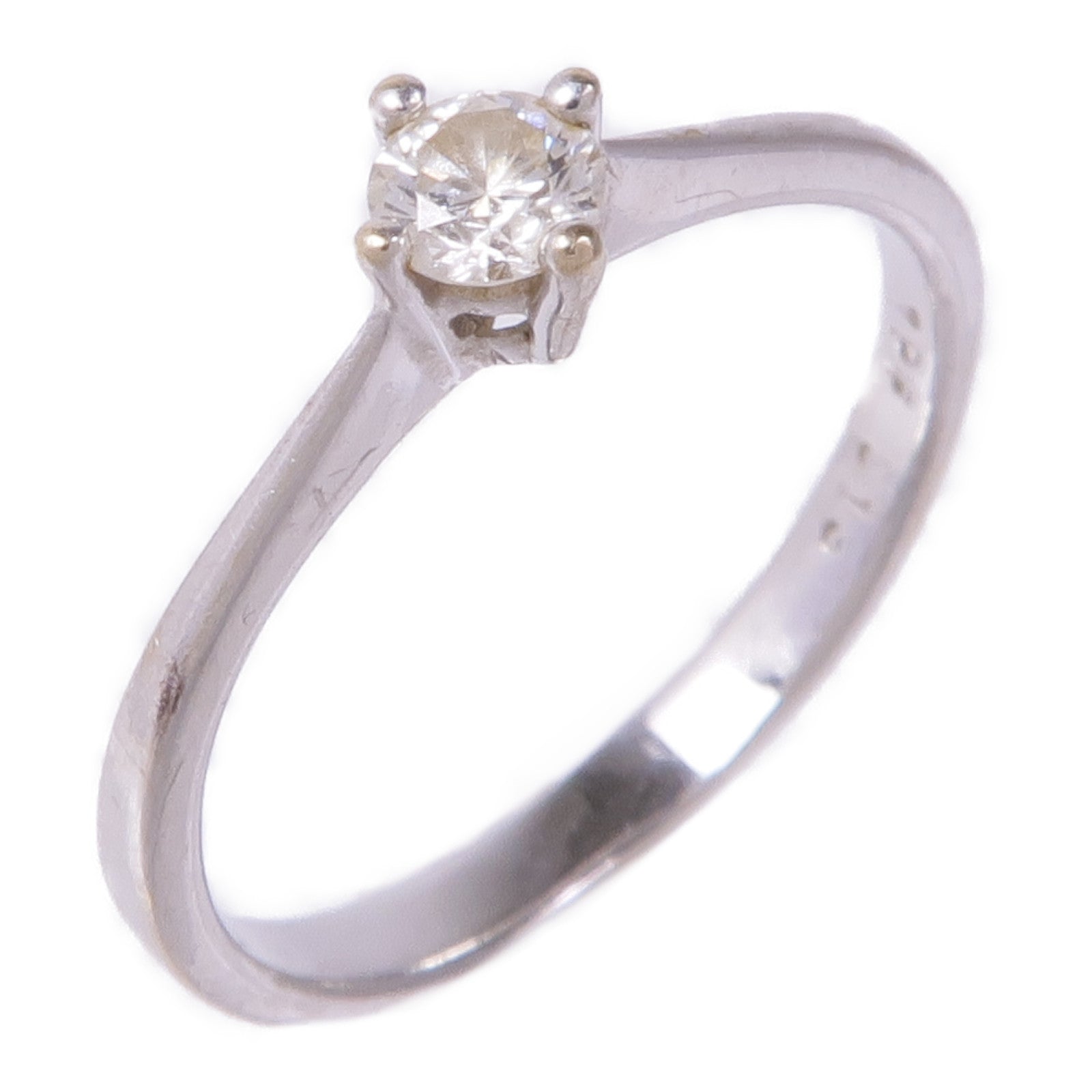 JEWELRY 18K白金Diamond Ring鑽石戒指US#4