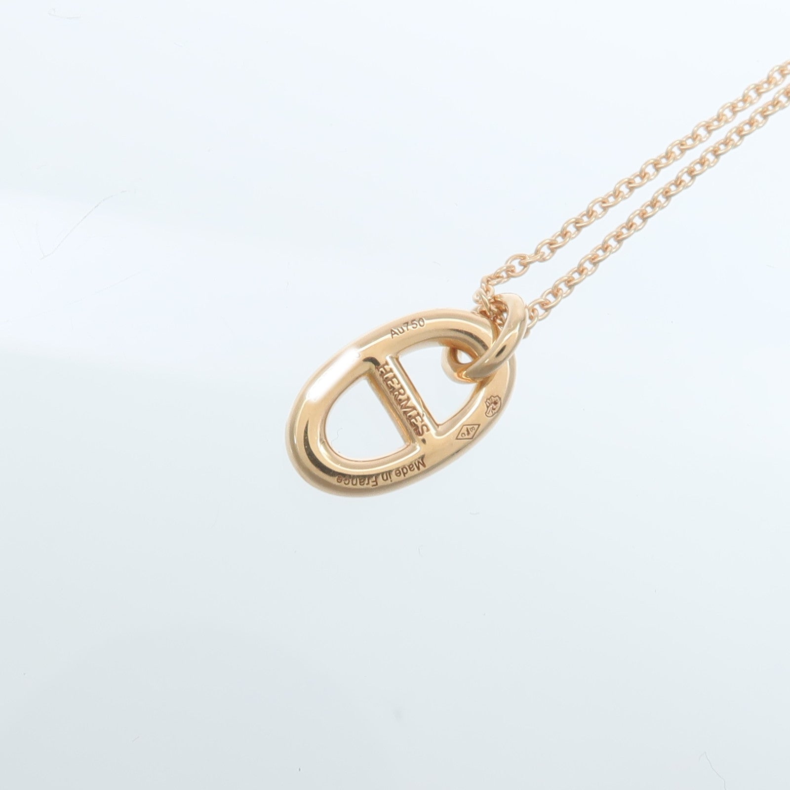 HERMES 18K玫瑰金Farandole Pendant Small項鍊