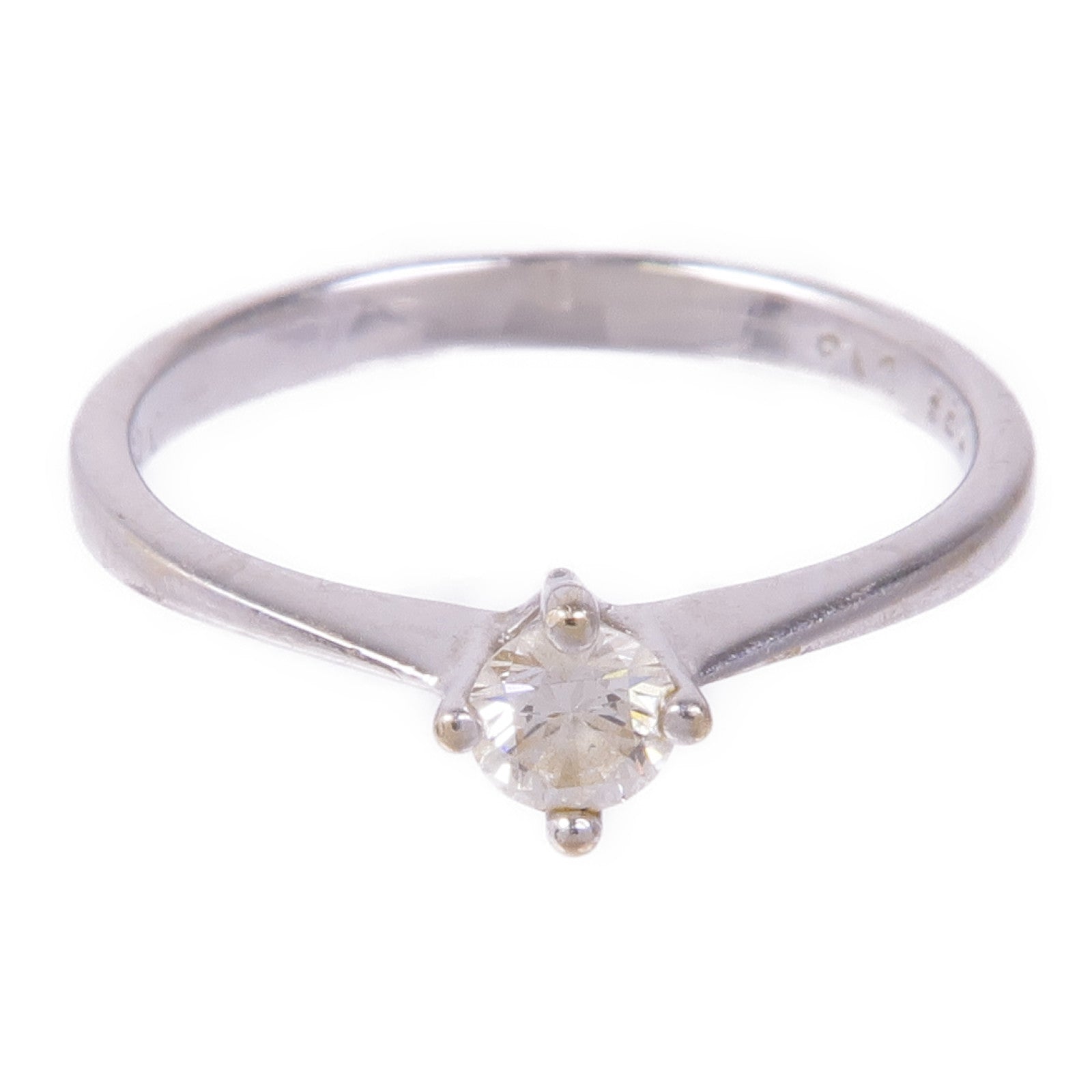 JEWELRY 18K白金Diamond Ring鑽石戒指US#4