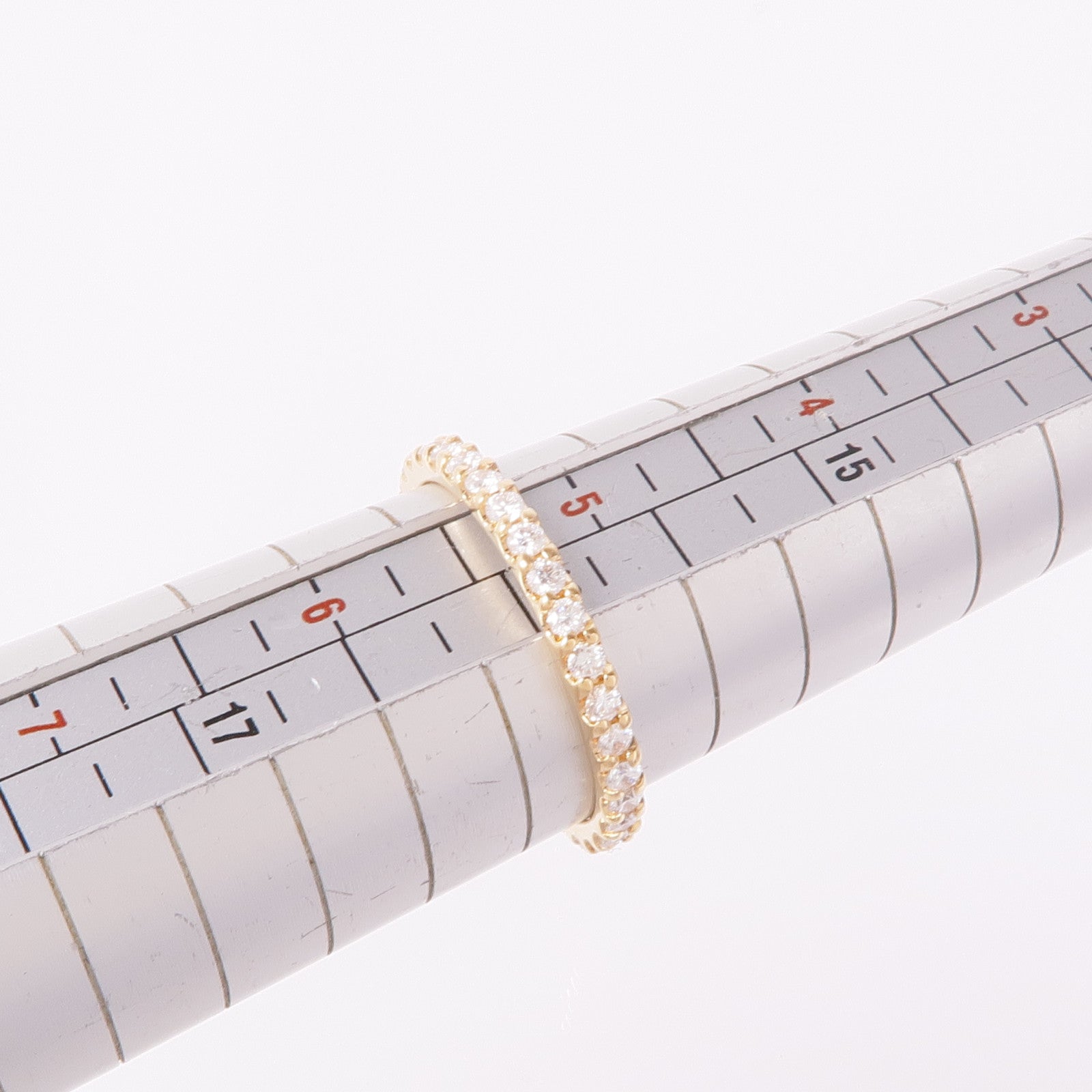 JEWELRY 18K黃金Diamond Ring鑽石戒指US#5.25