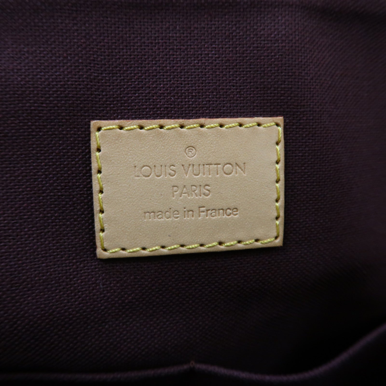 LOUIS VUITTON Monogram Iena MM金扣手挽袋啡色